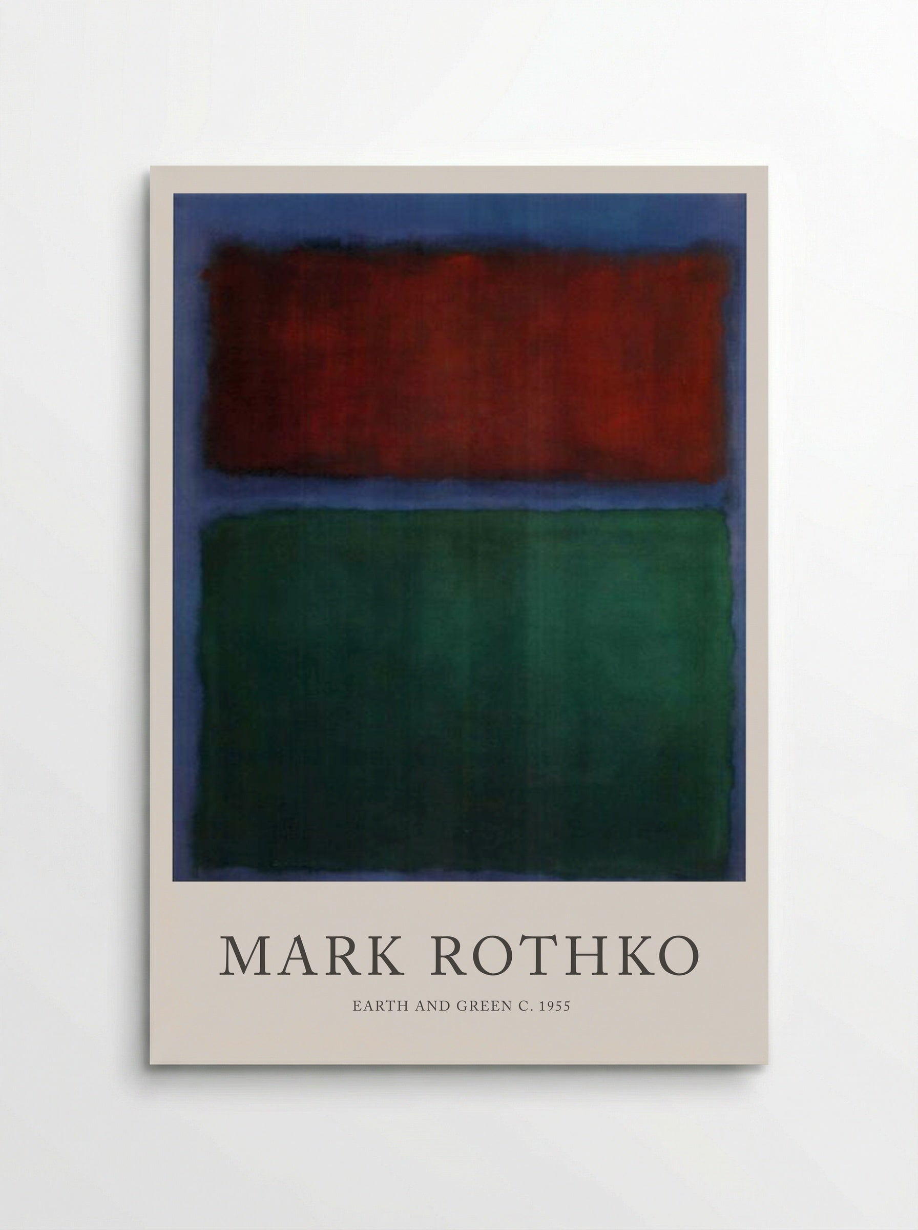 Earth and Green - Mark Rothko - Poster