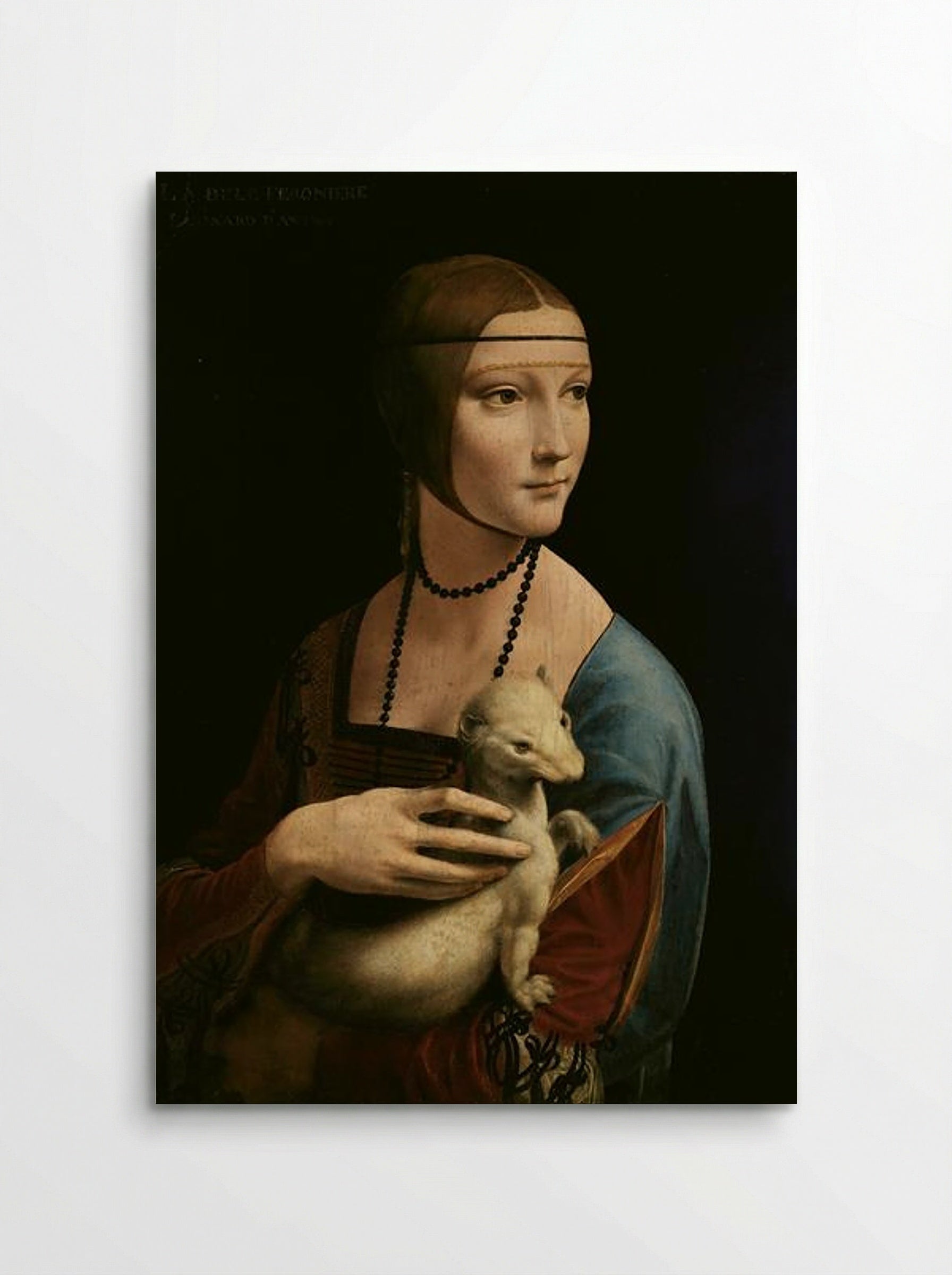 The Lady with an Ermine (Cecilia Gallerani) - Leonardo da Vinci - Poster