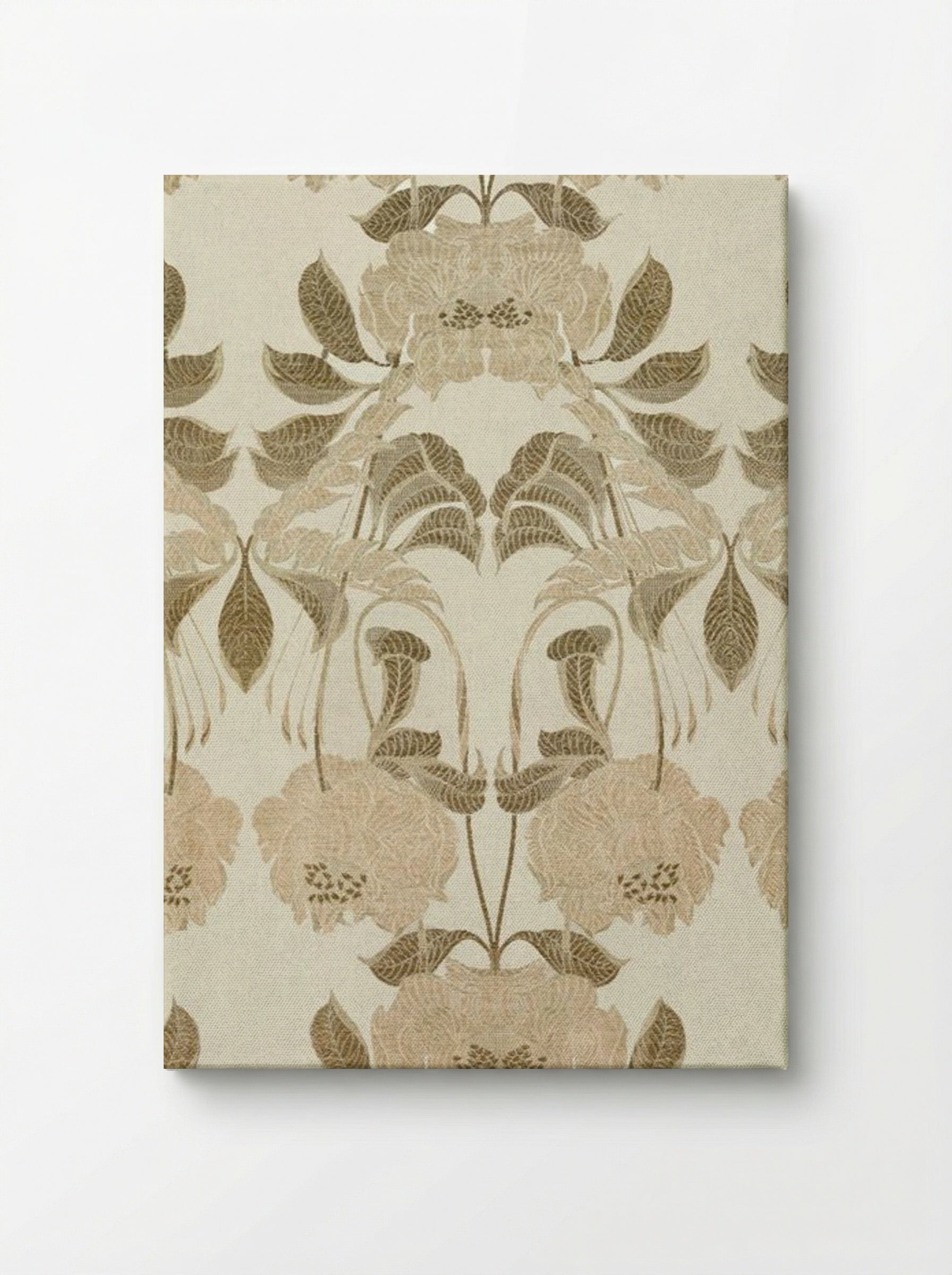 Silk with Art Nouveau Design - Georges de Feure - Canvas