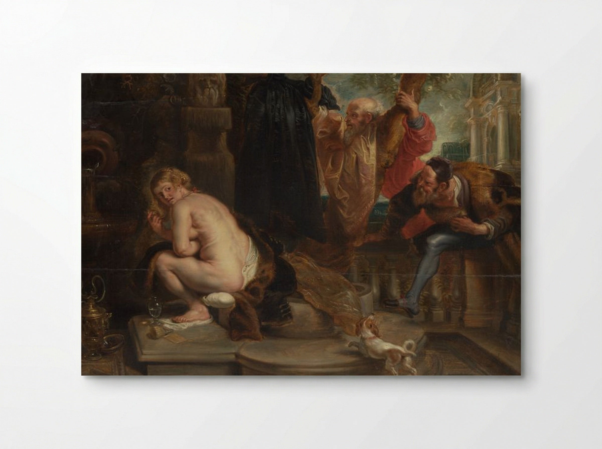 Susanna and the Elders - Peter Paul Rubens - Poster