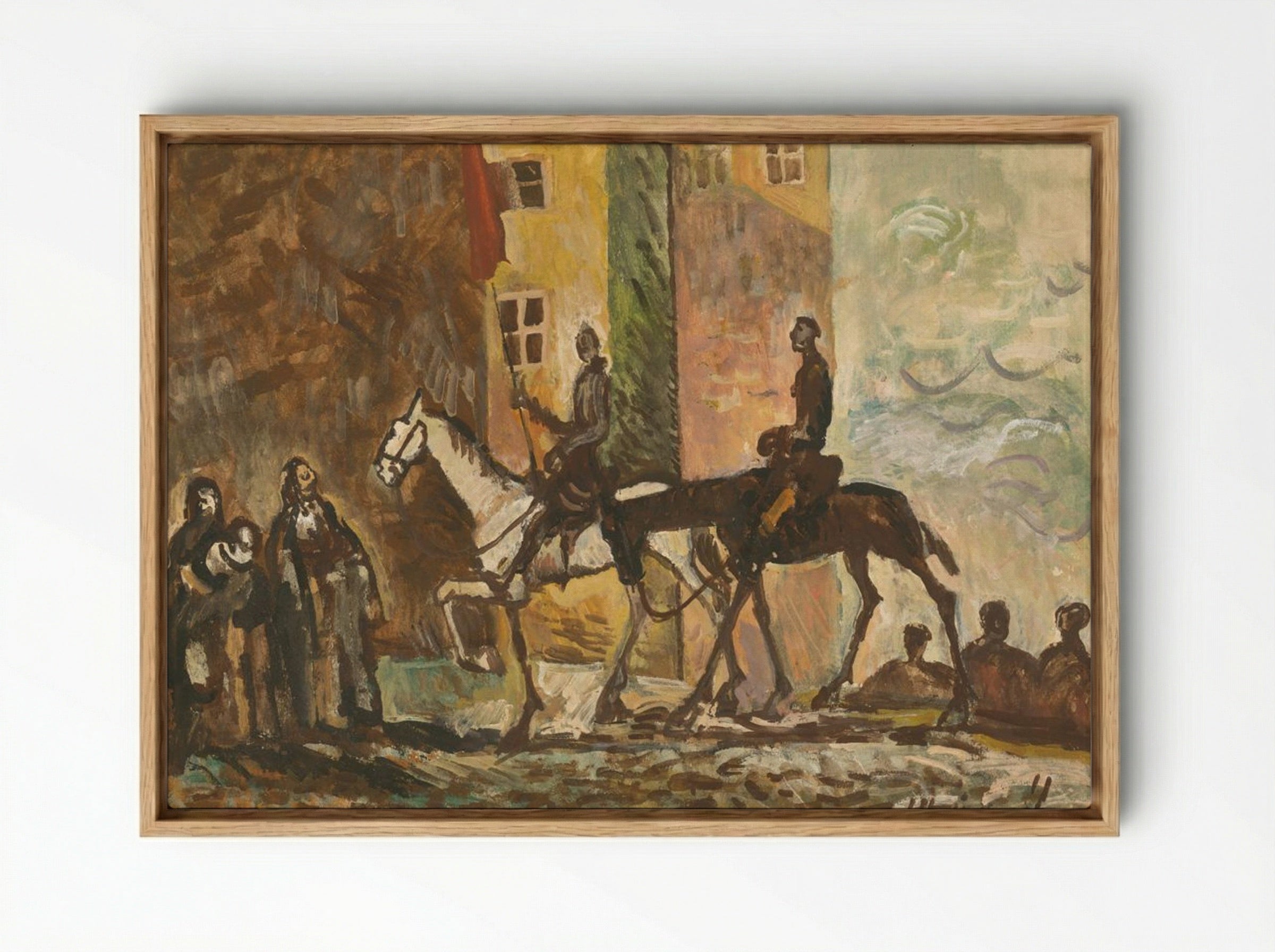 Victorious Return - Cyprián Majerník - Framed Canvas Wood