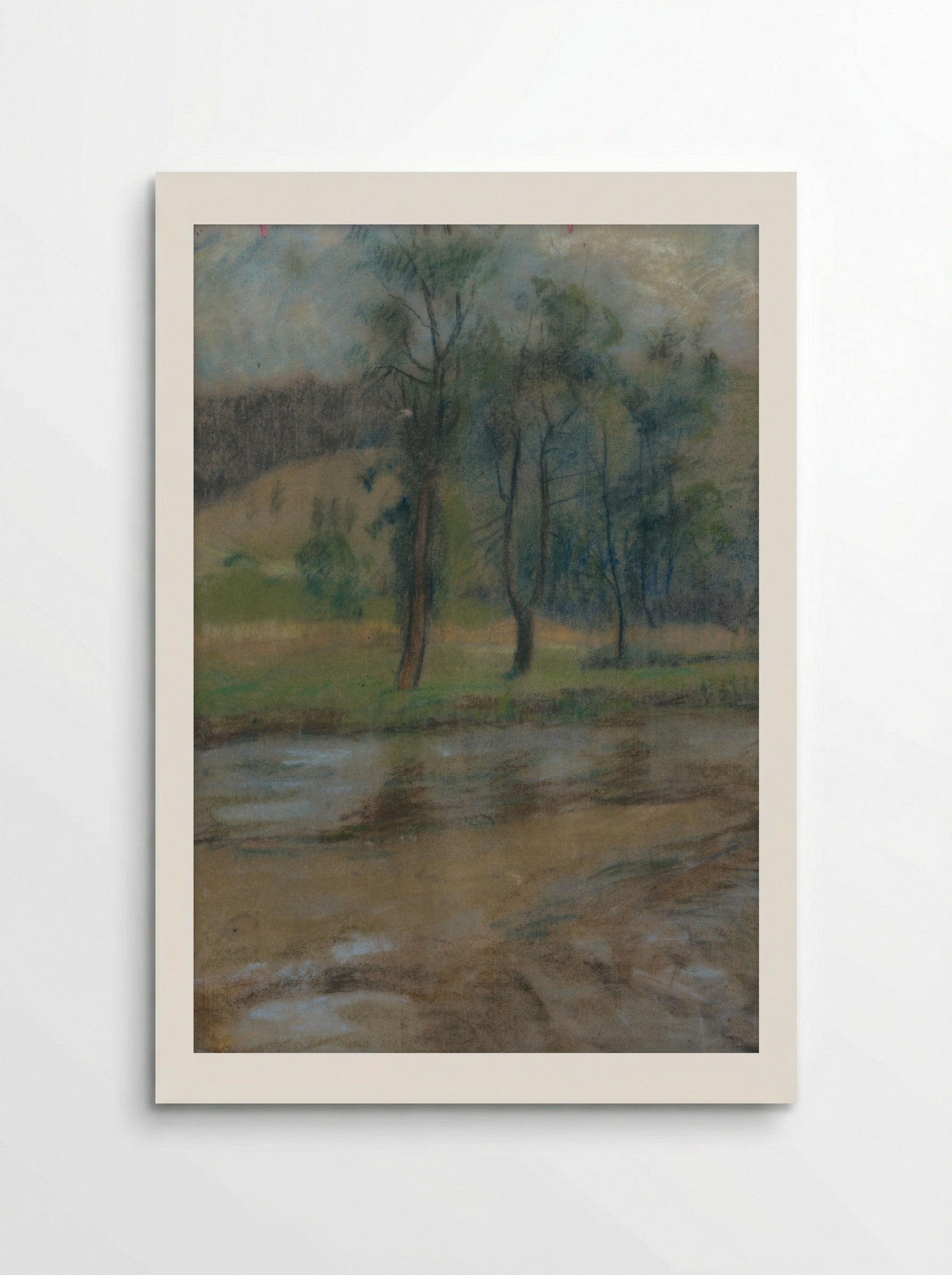 Trees by the River - Zolo Palugyay - Poster