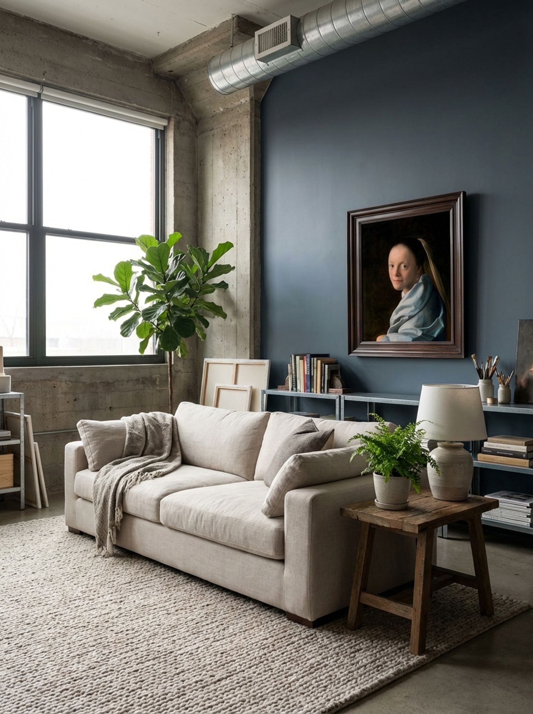 Study of a Young Woman - Johannes Vermeer - Lifestyle