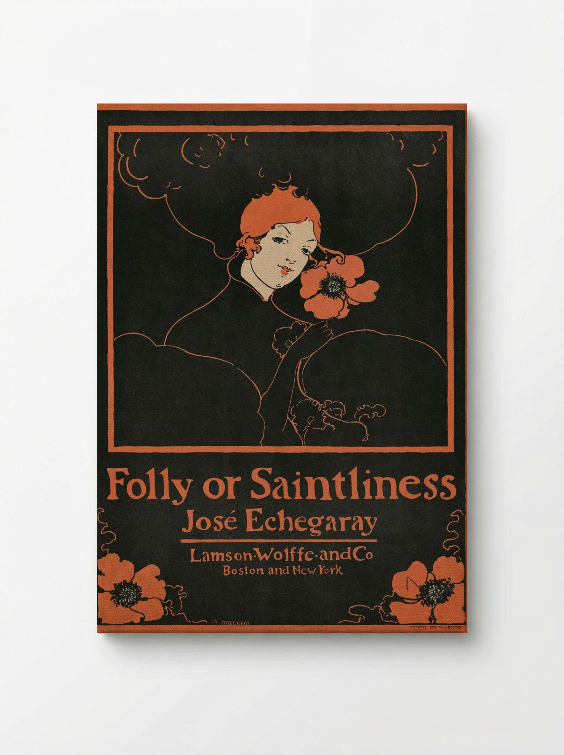 Folly or Saintliness - Ethel Reed - Canvas