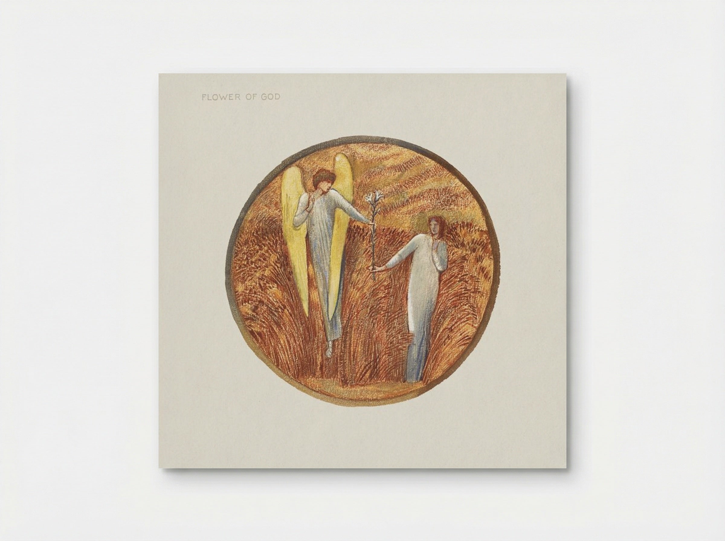 Flower of God - Edward Burne-Jones - Poster