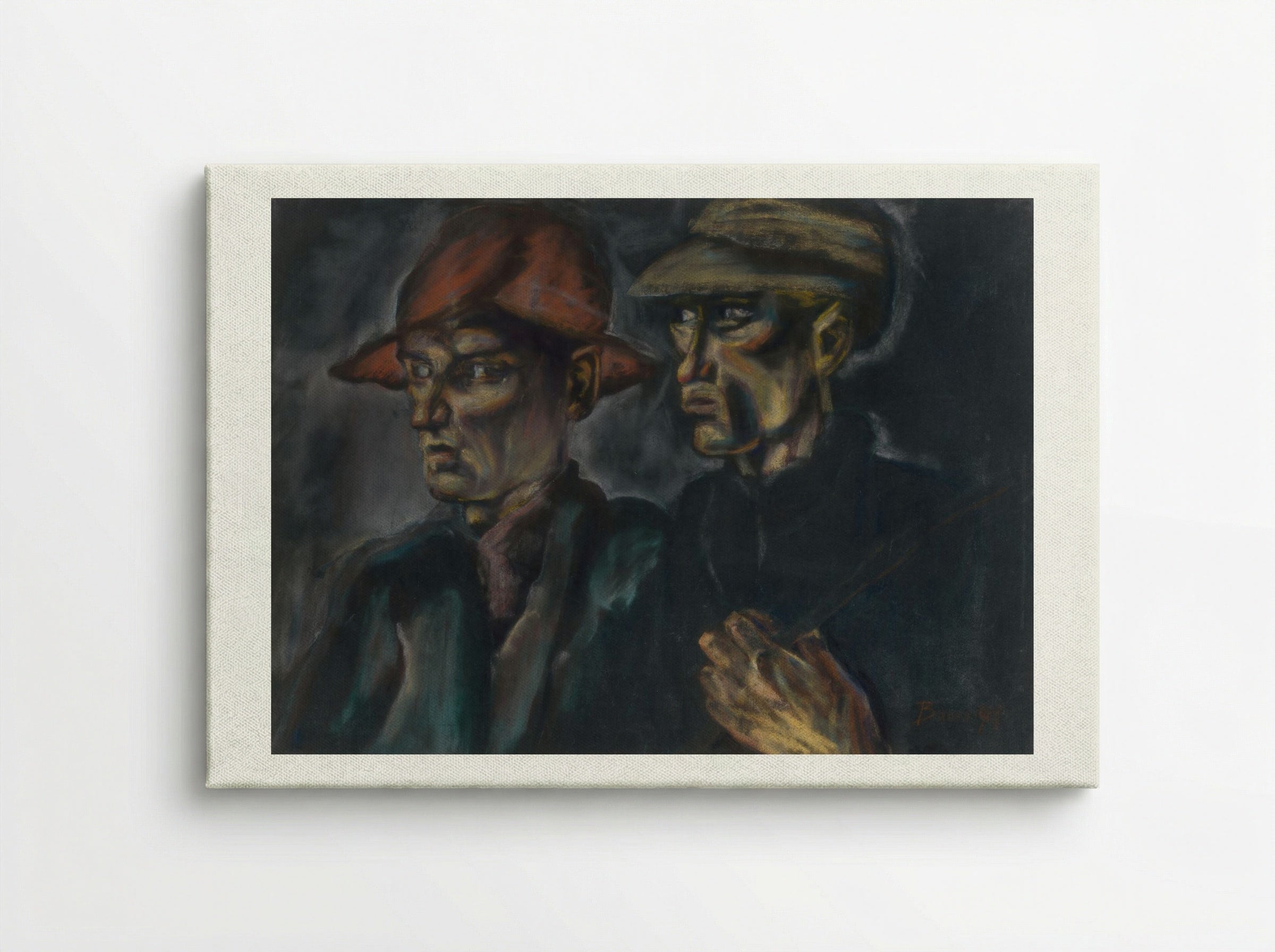 Tramps - Konstantin Bauer - Canvas