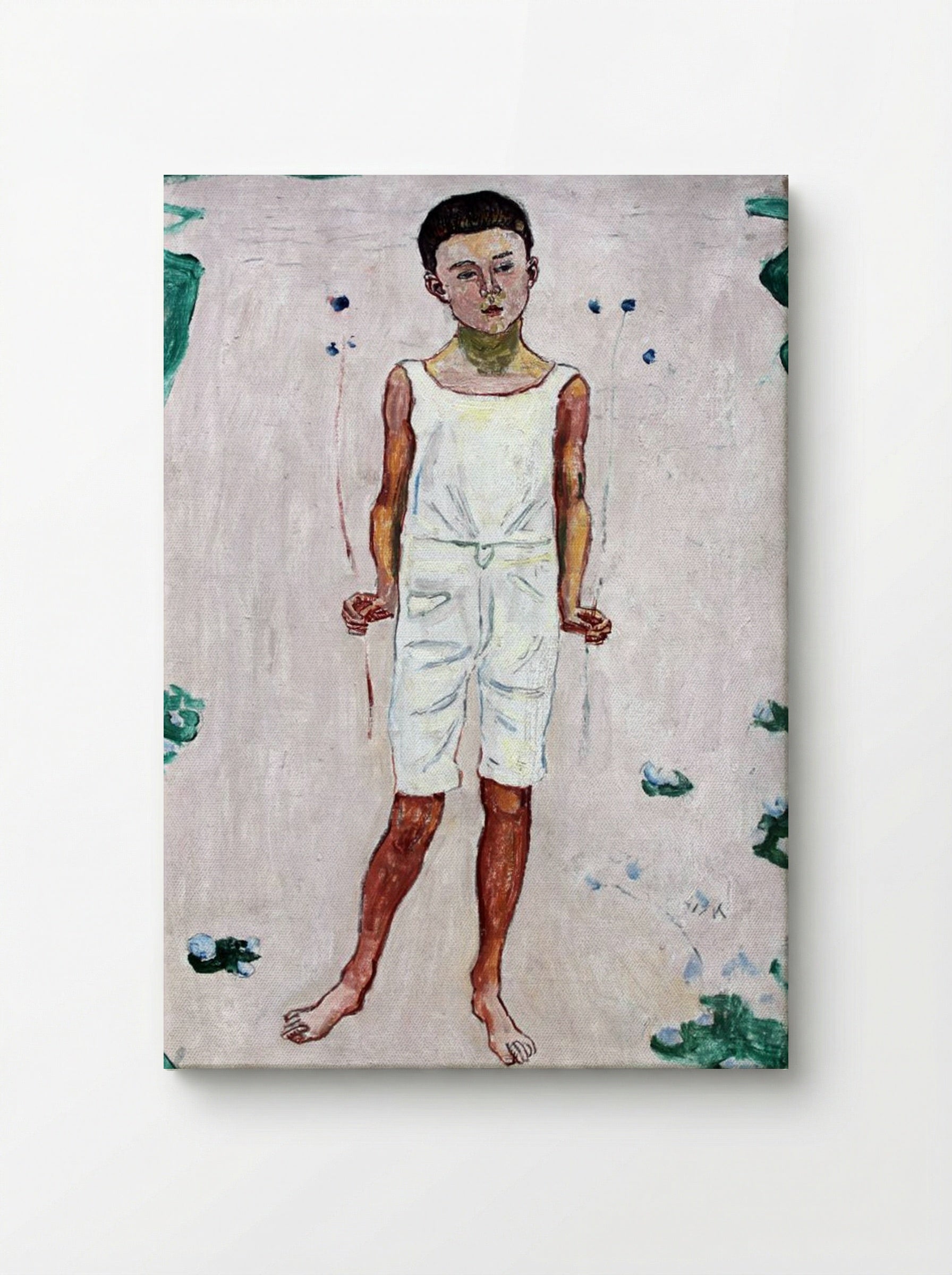 Childhood - Ferdinand Hodler - Canvas