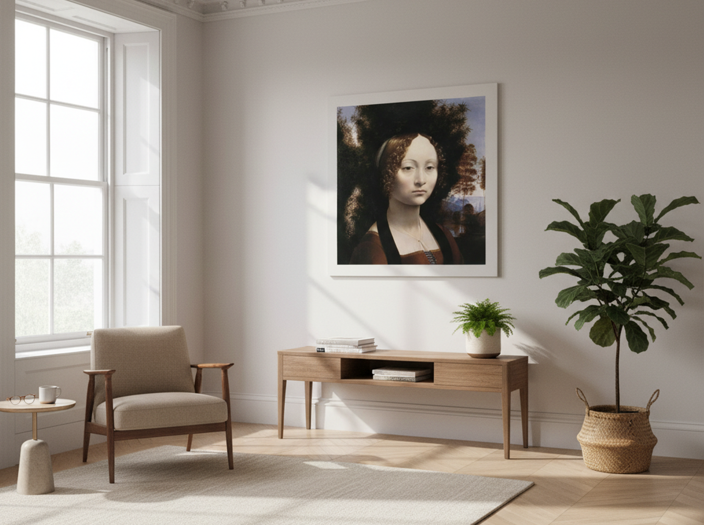 Portrait of Ginevra Benci - Leonardo da Vinci - Lifestyle