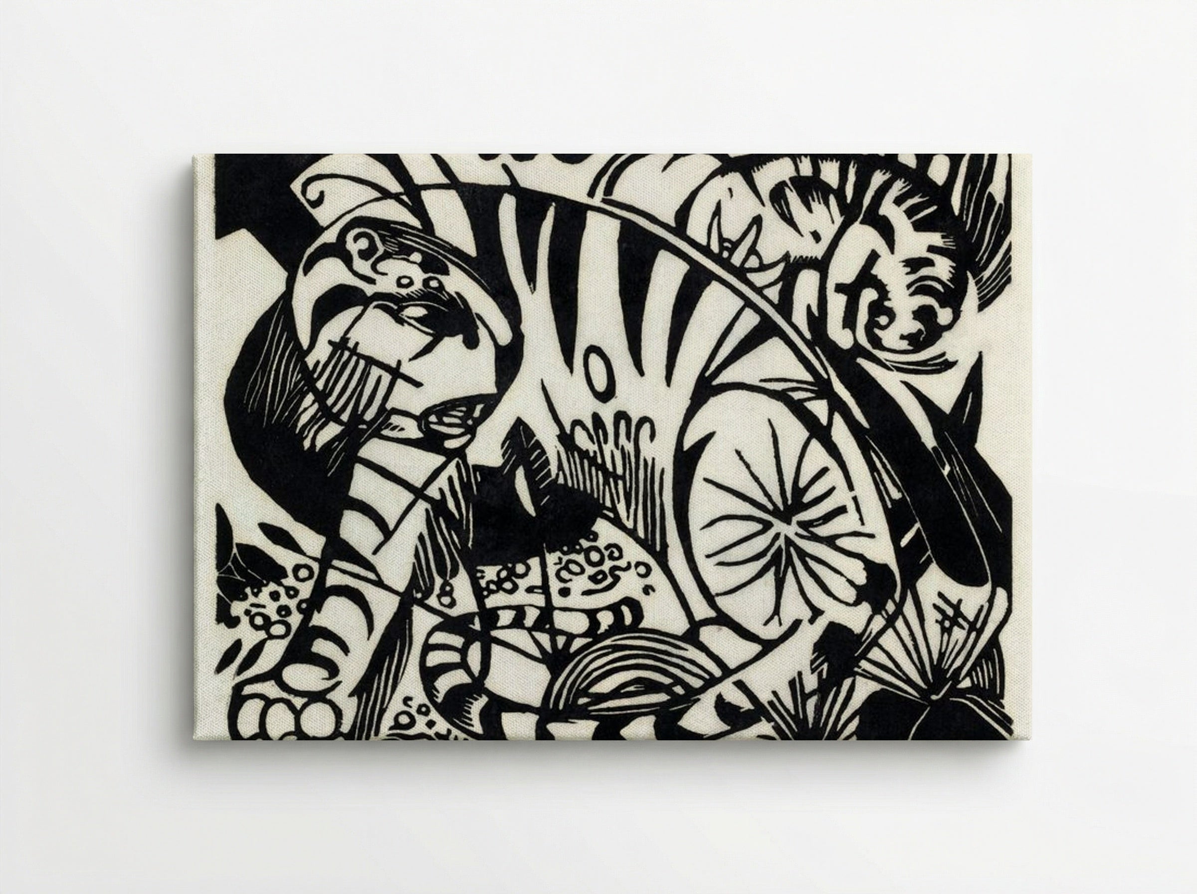 Tiger - Franz Marc - Canvas