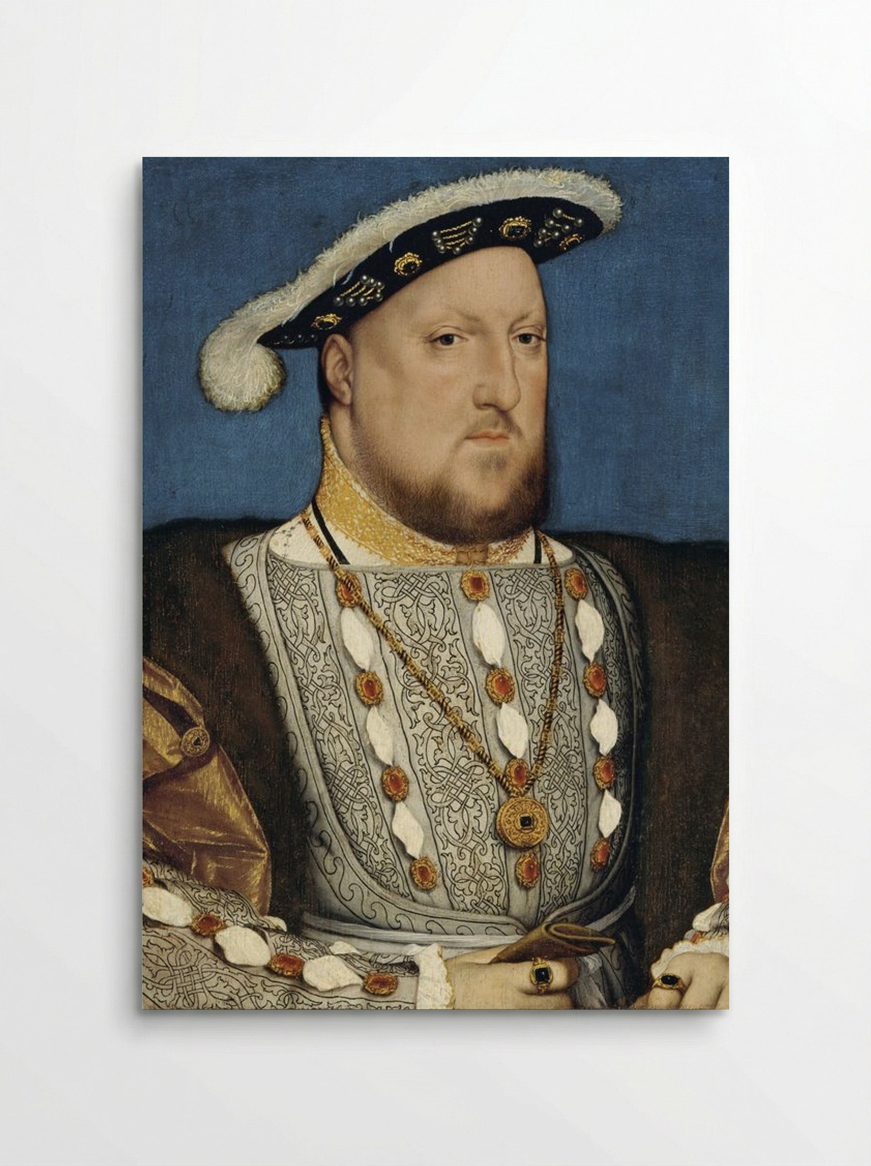 Portrait of Henry VIII of England - Hans Holbein the Younger - Poster