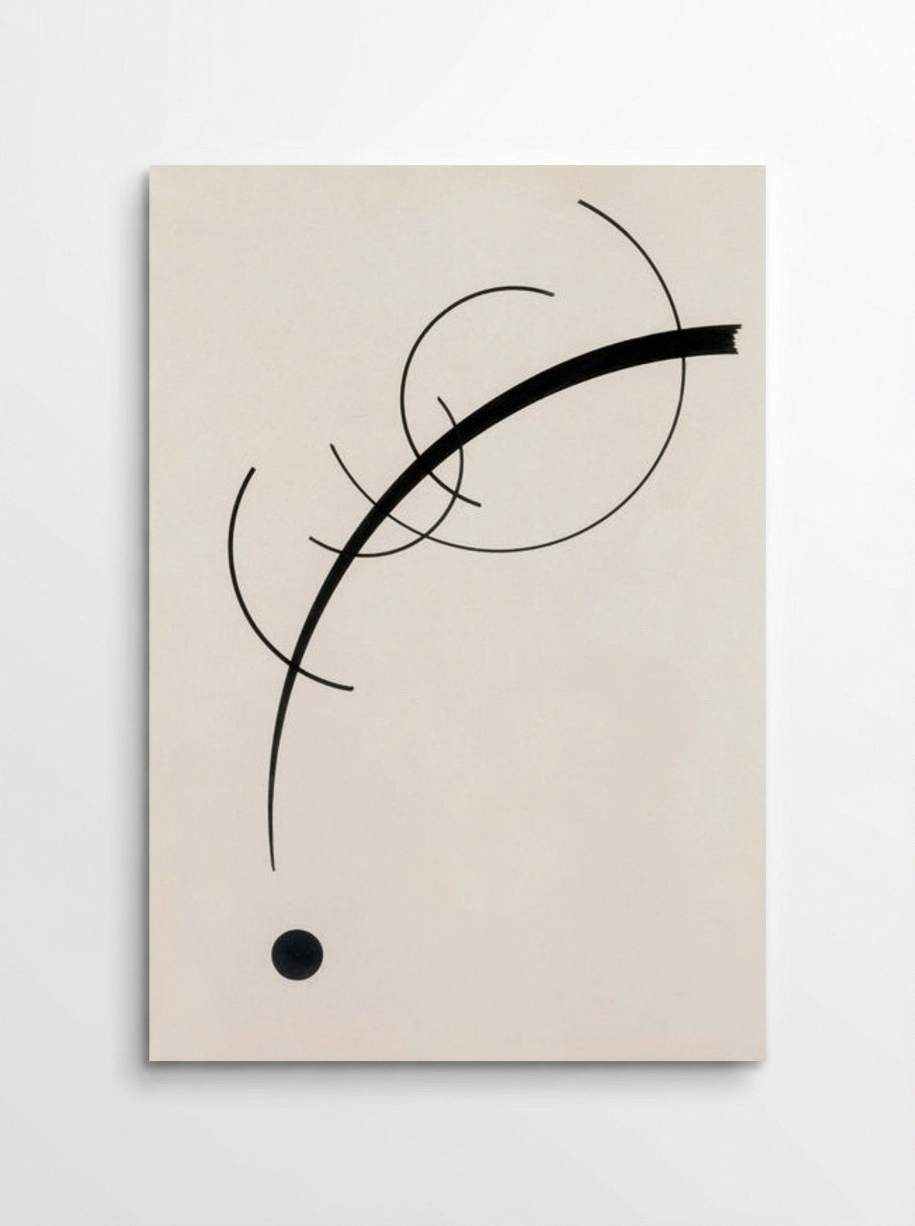 Point and Line to Plane - Wassily Kandinsky - Poster