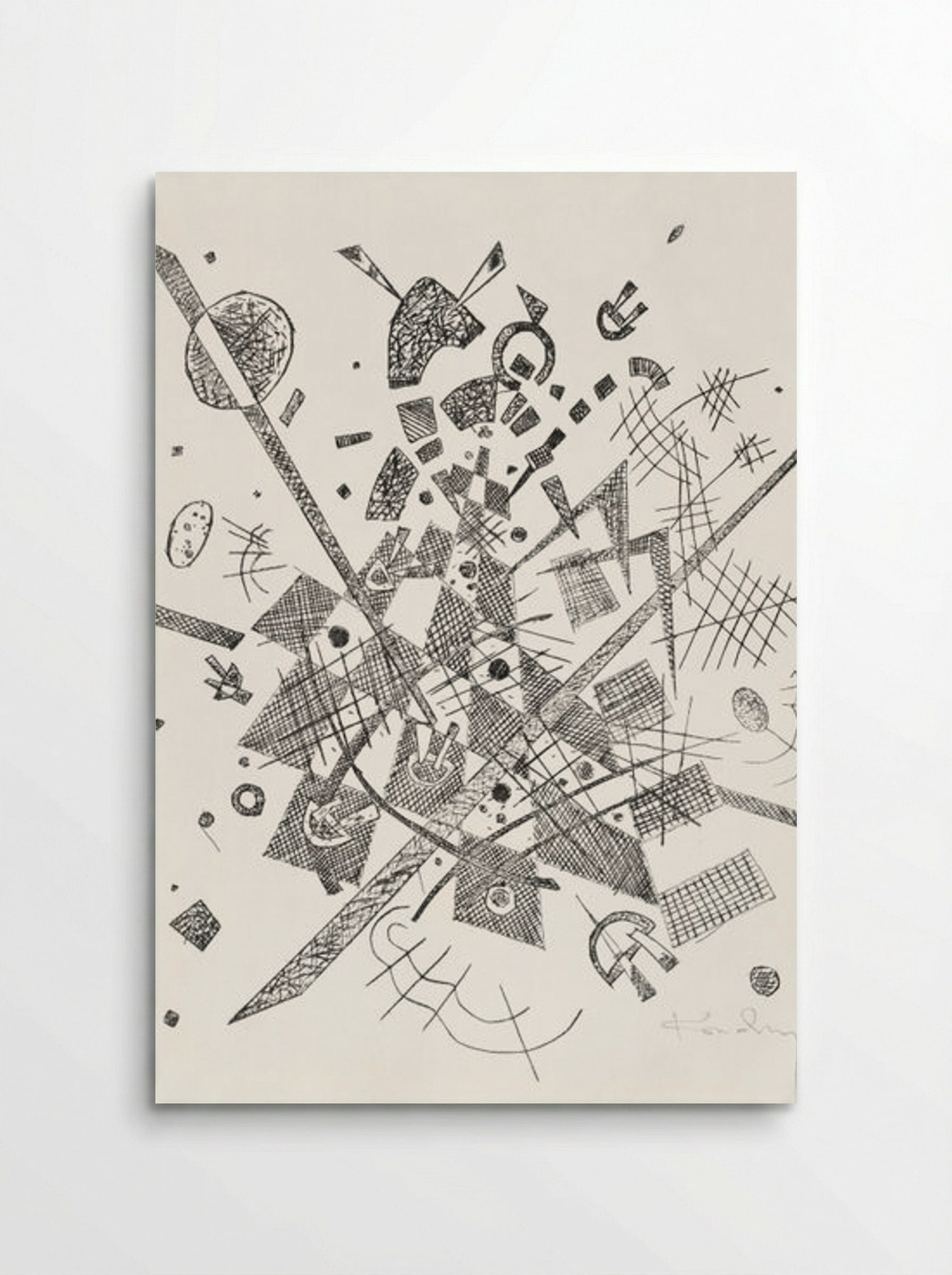 Kleine Welten IX (Small Worlds IX) - Wassily Kandinsky - Poster