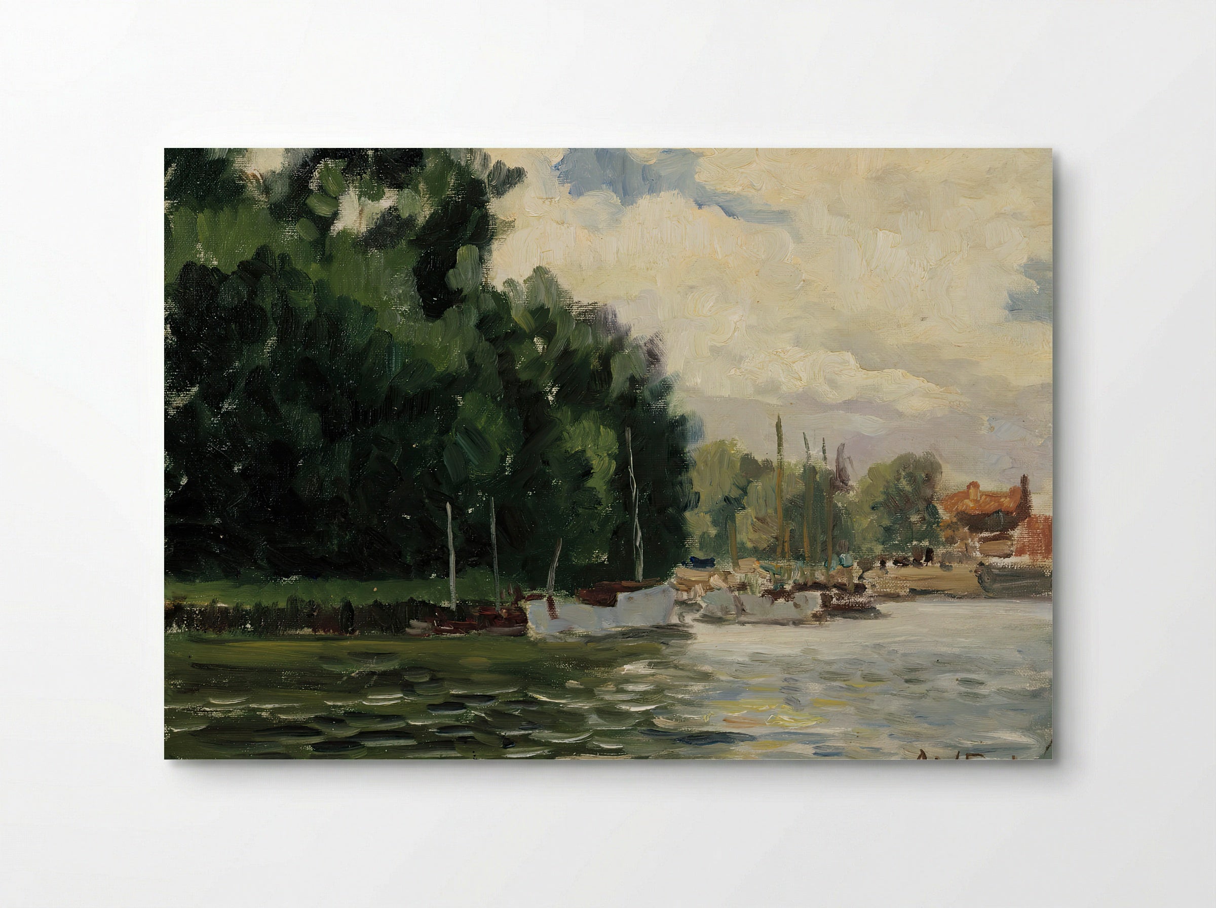 Richmond, Thames - Alfred William Finch - Poster