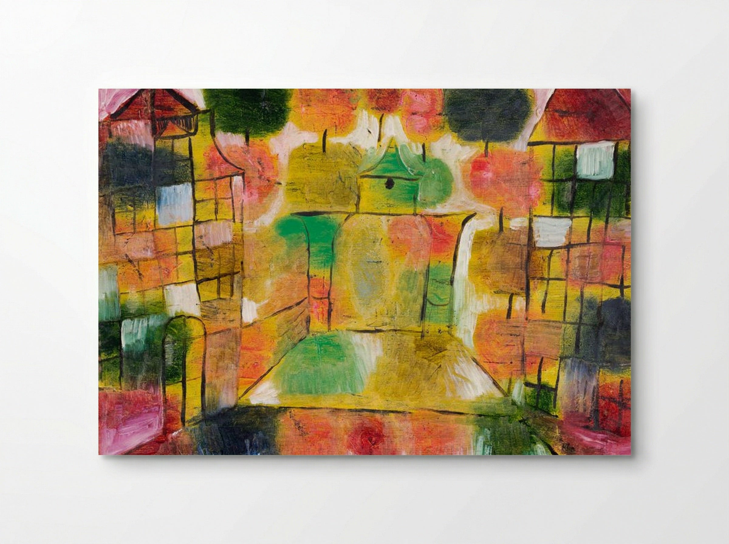 Tree and Architecture, Rhythms - Paul Klee - Poster