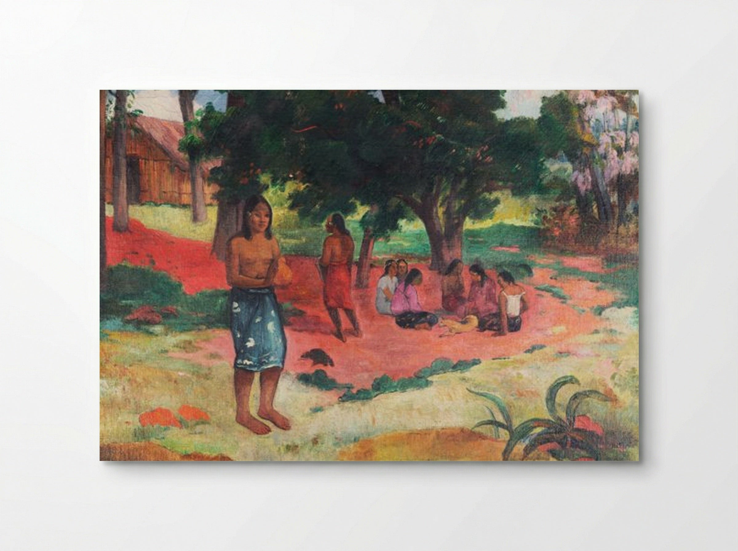 Whispered Words (Parau Parau) - Paul Gauguin - Poster