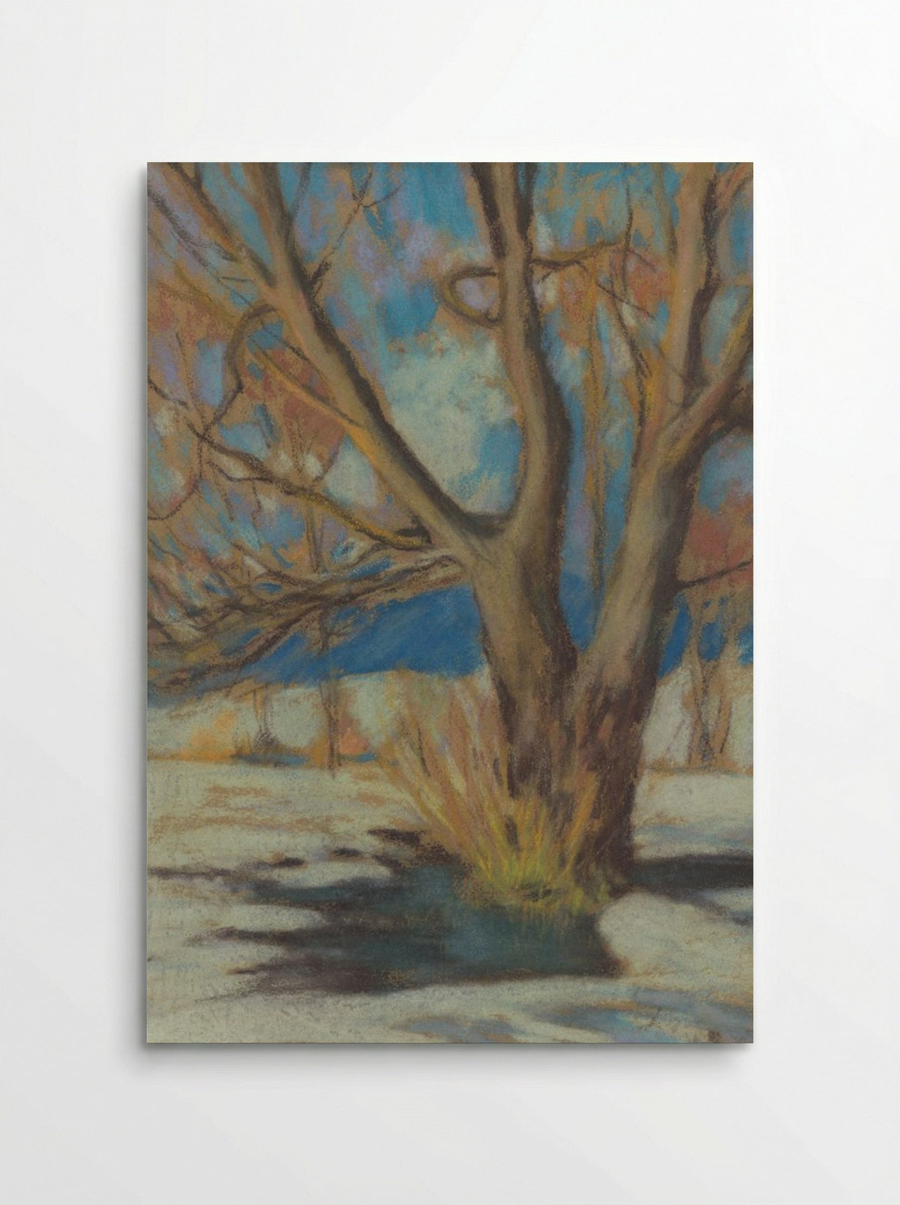 Study of a Bare Tree in Winter - Zolo Palugyay - Poster