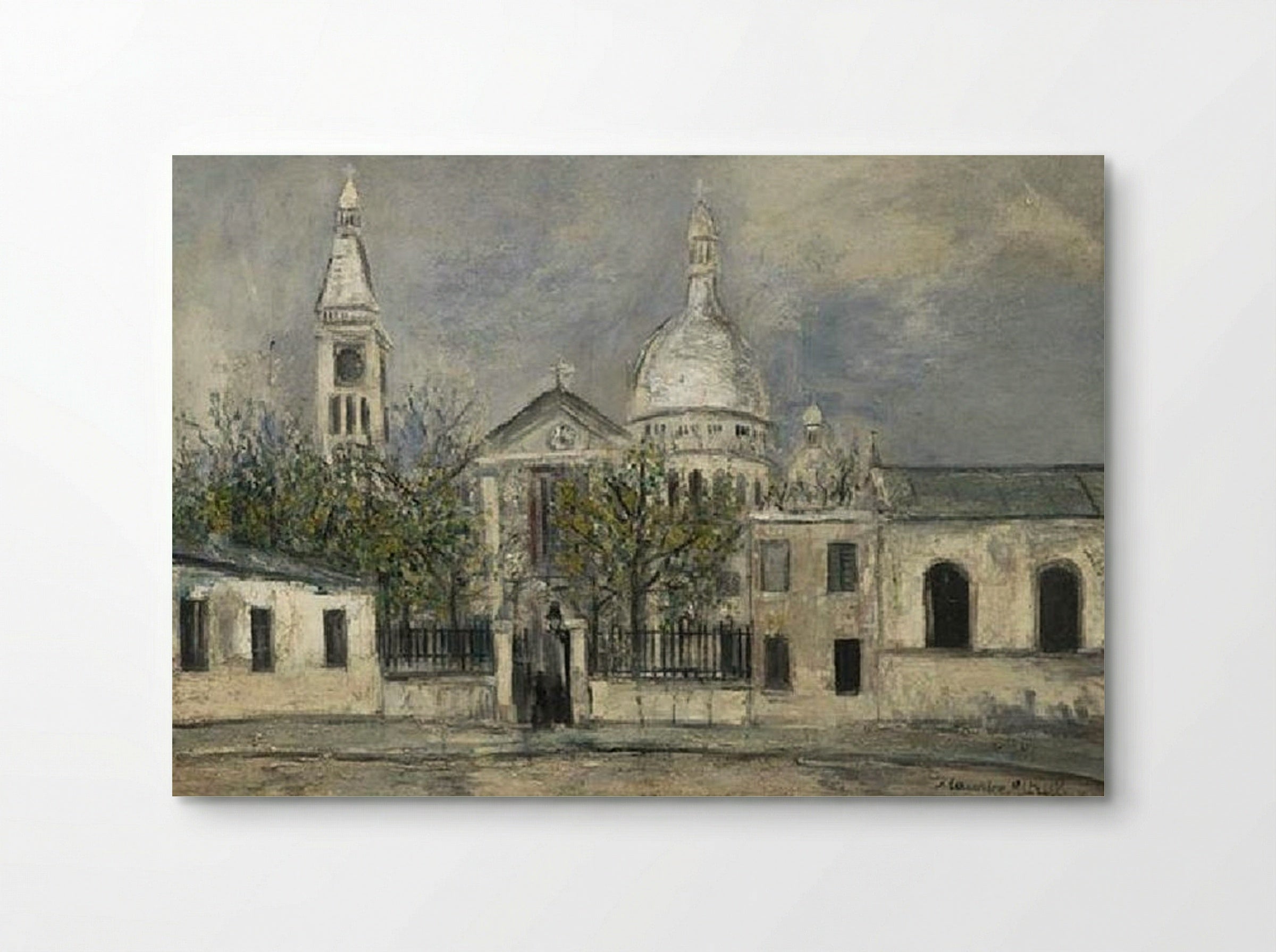 St. Pierre de Montmartre - Maurice Utrillo - Poster