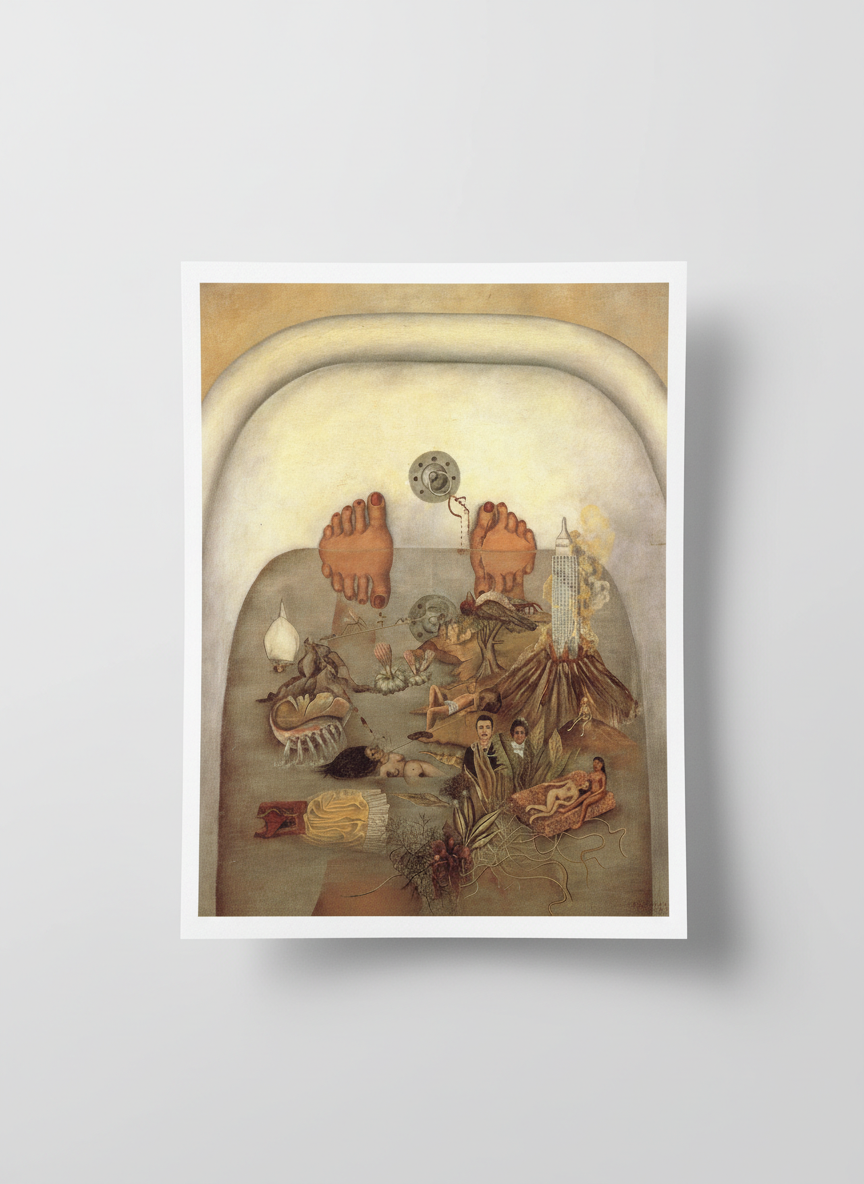 What the Water Gave Me - Frida Kahlo - Poster