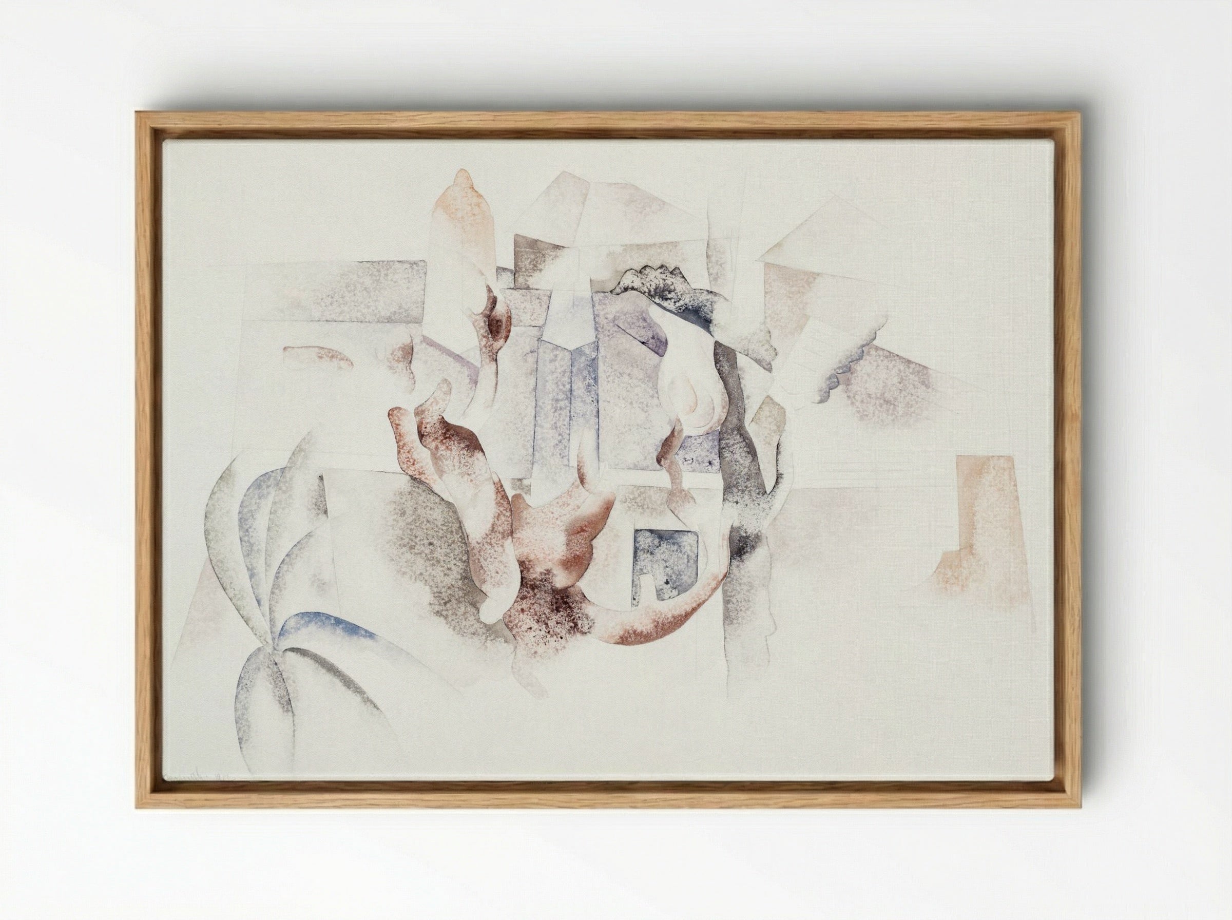 Bermuda Landscape No. 2 - Charles Demuth - Framed Canvas Wood