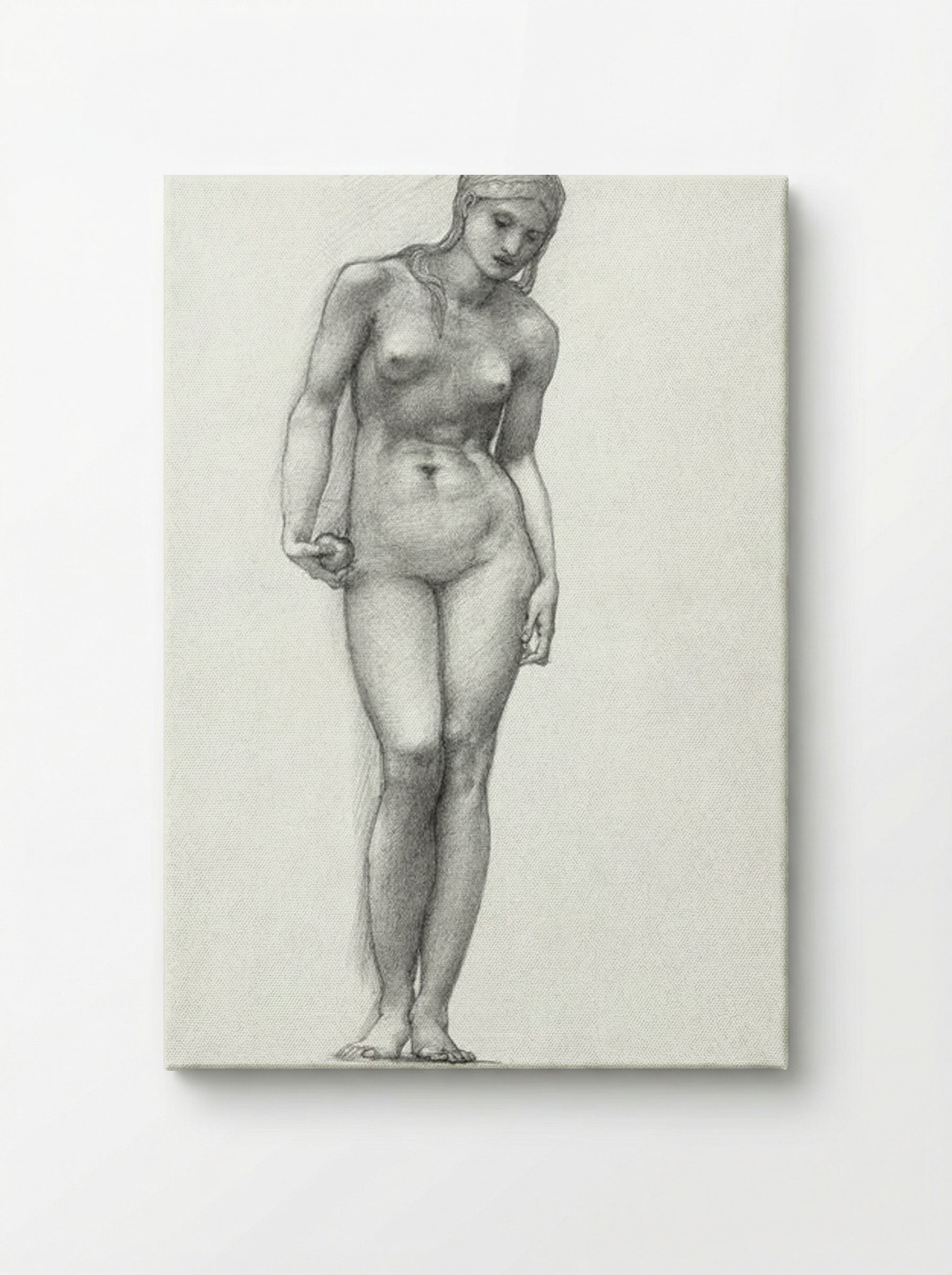 Venus with Golden Apple - Edward Burne-Jones - Canvas