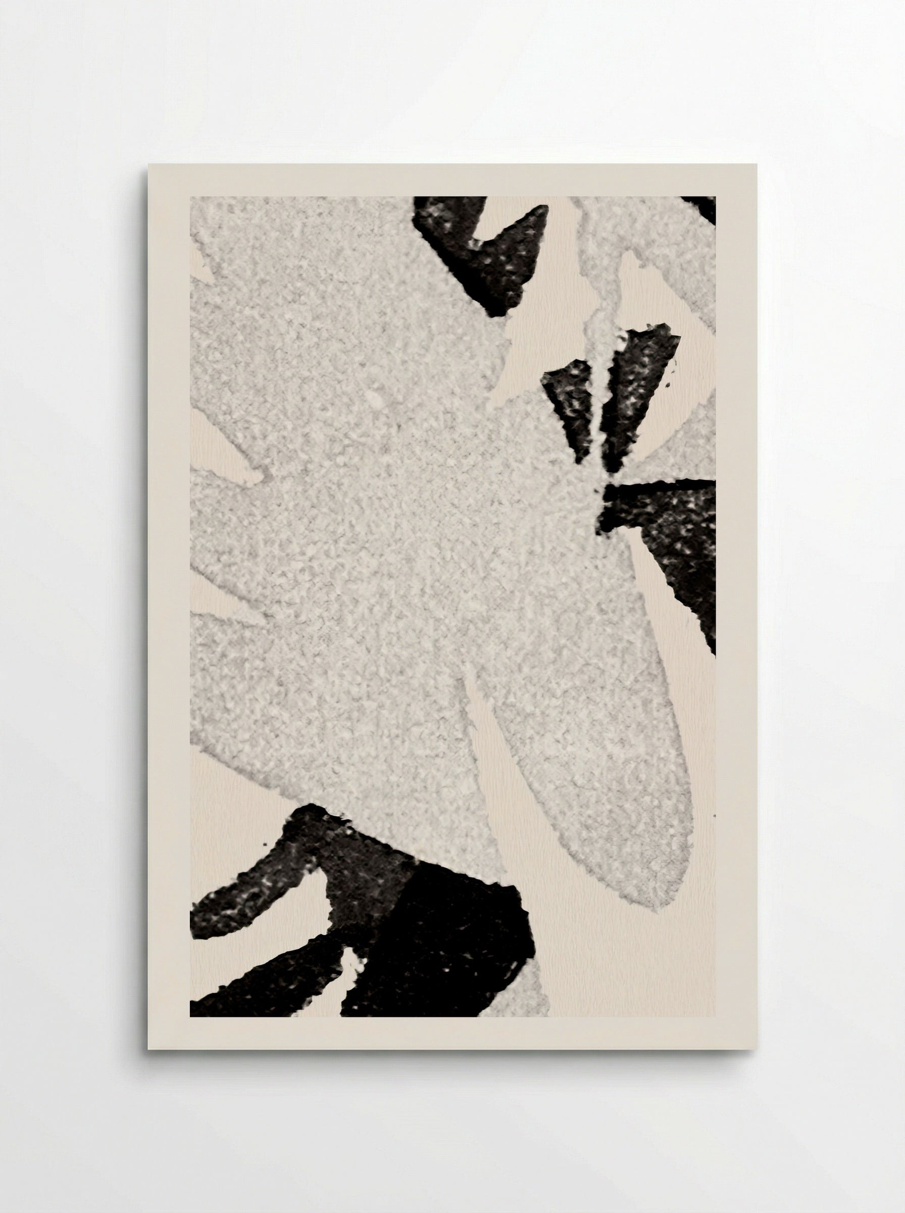 Abstract Composition (Black and White) - Franz Marc - Poster