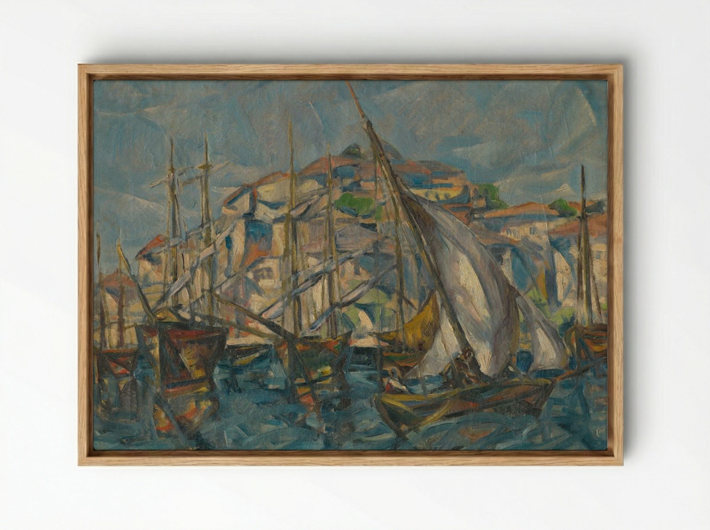 Dubrovnik - Konstantin Bauer - Framed Canvas Wood