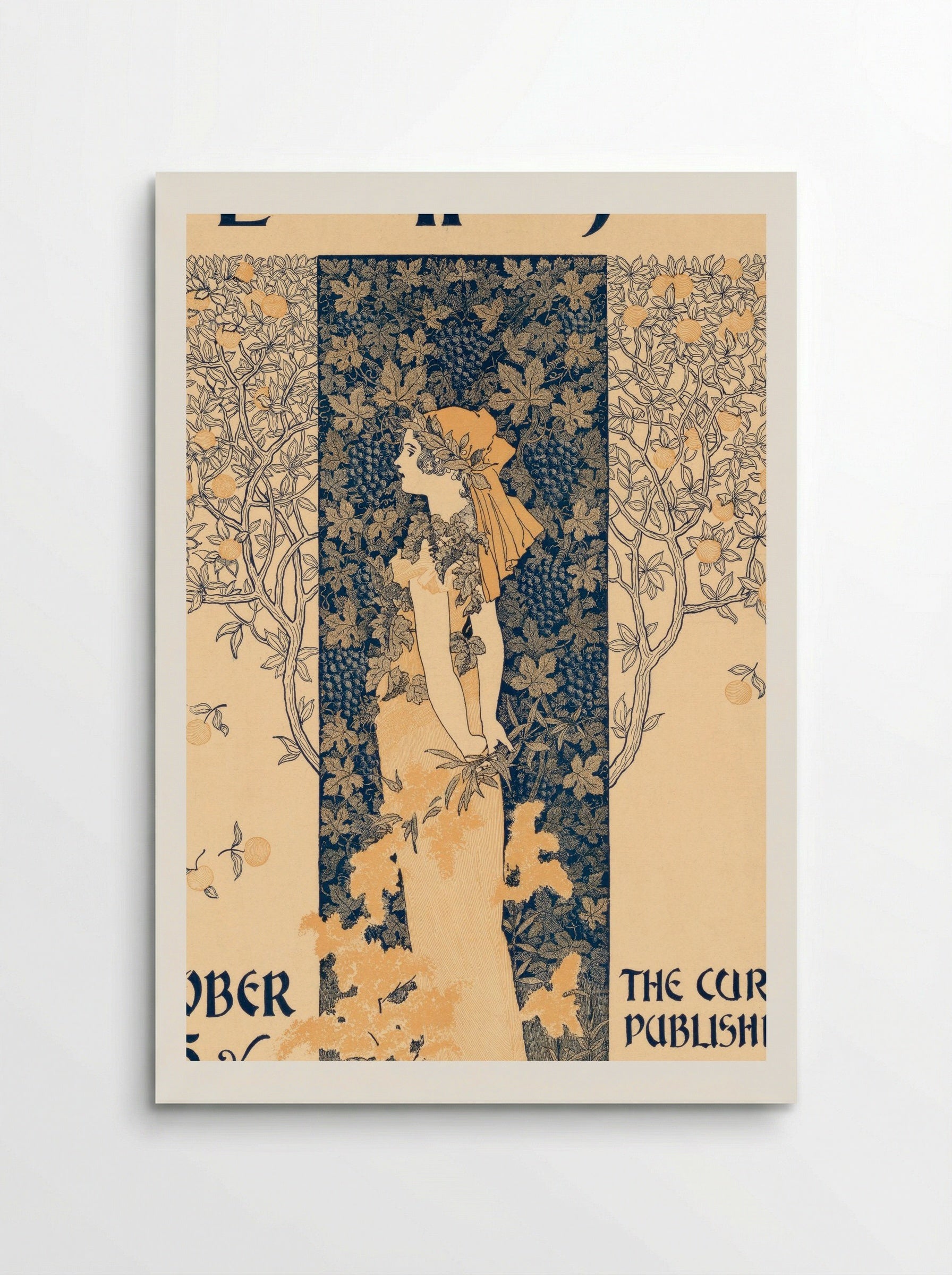 The Ladies' Home Journal for October, 1895 - William Martin Johnson - Poster