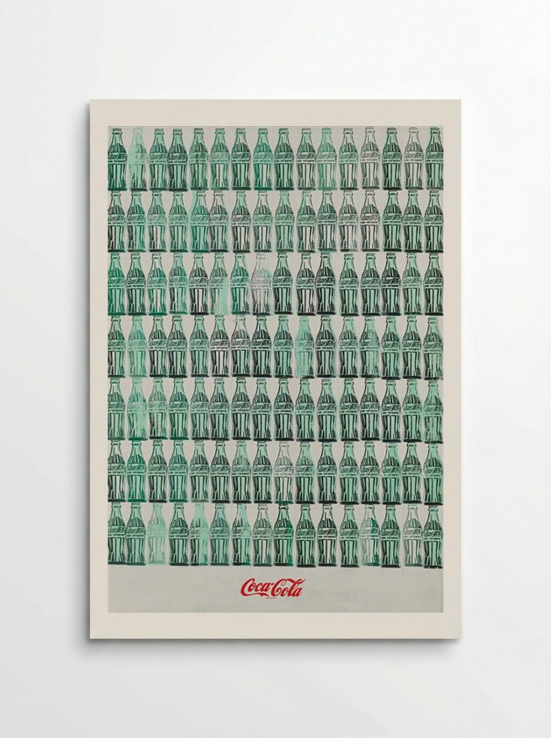 Green Coca-Cola Bottles - Andy Warhol - Poster