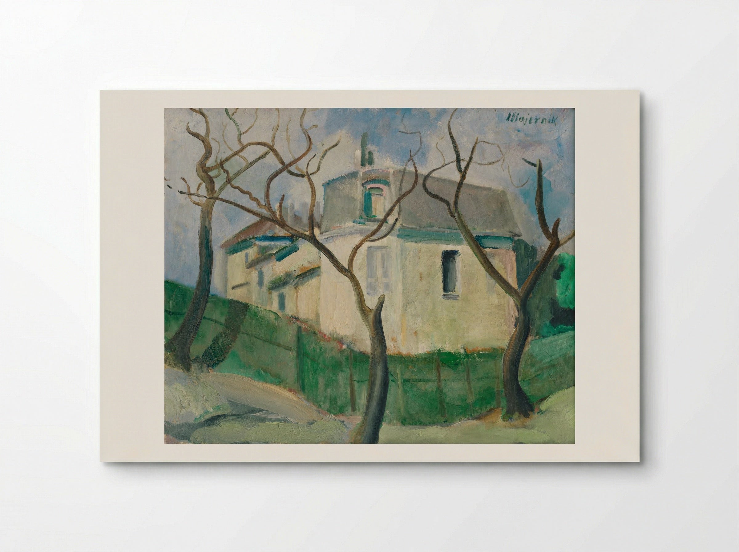 Villa in the Garden - Cyprián Majerník - Poster