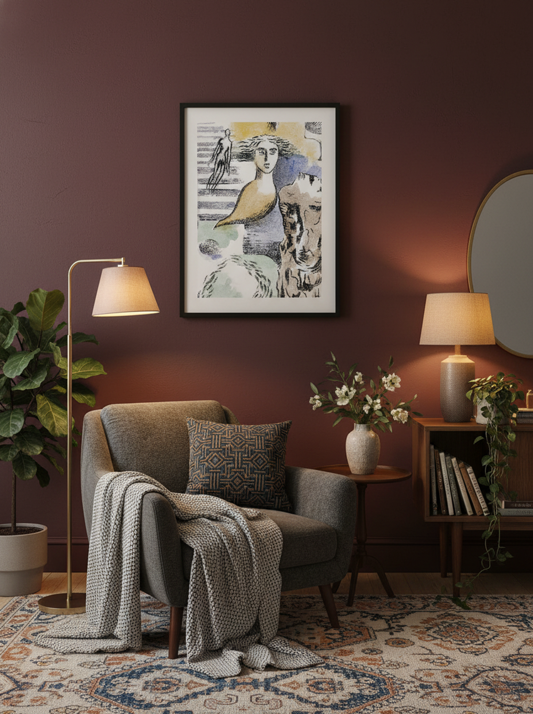 Design for Urne Buriall and Ghosts - Paul Nash - Lifestyle
