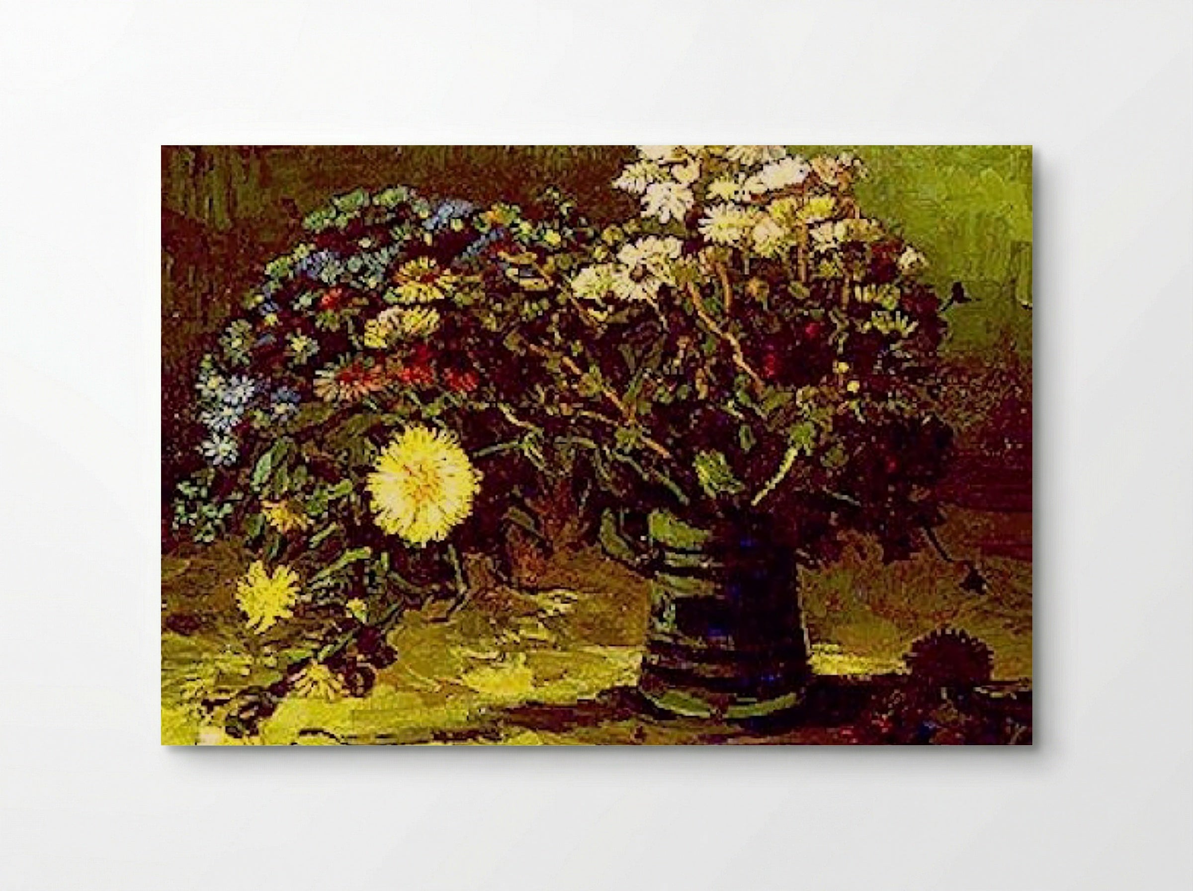 Vase with Daisies and Poppies - Vincent van Gogh - Poster