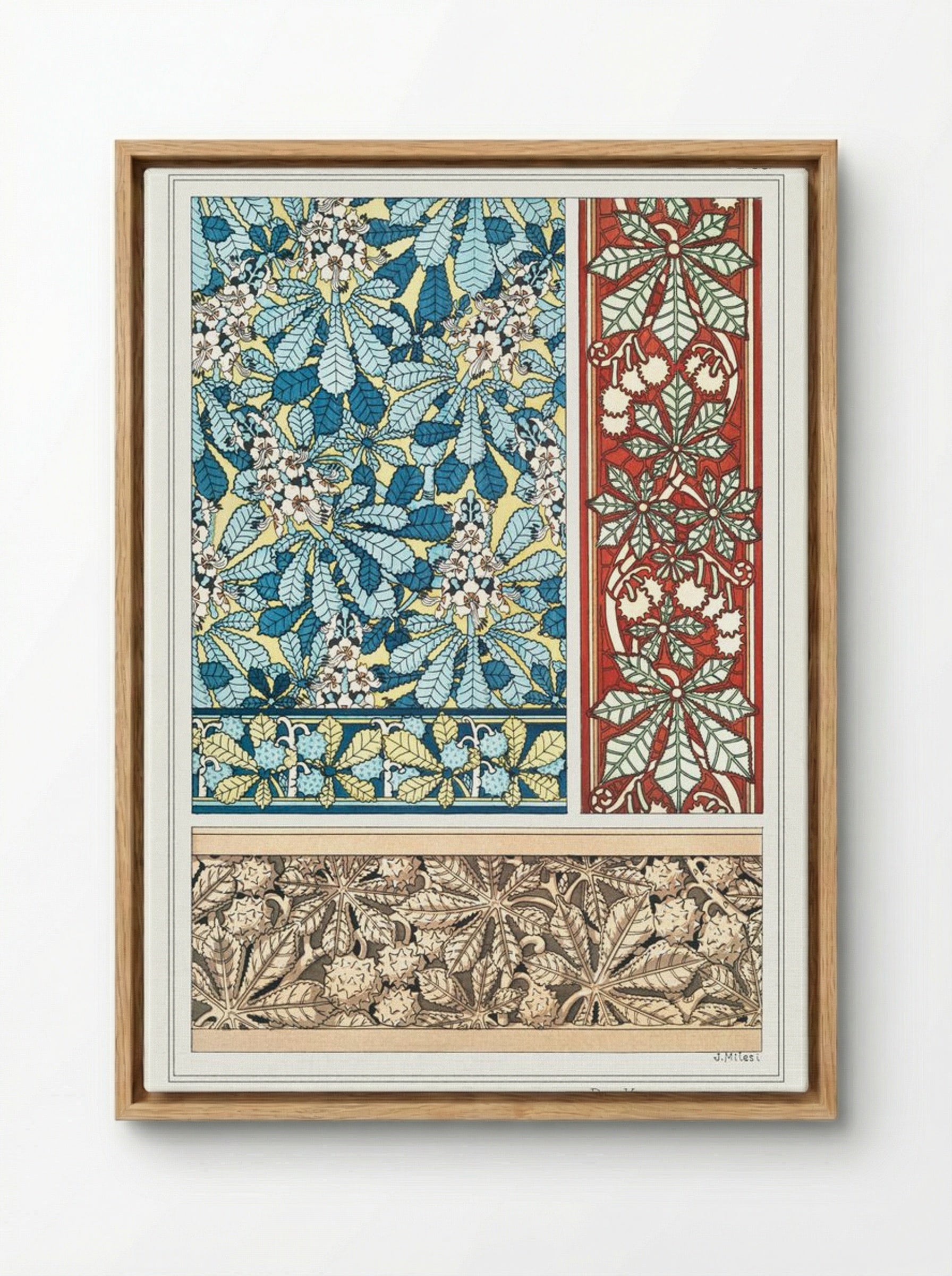 Marronnier (Chestnut Tree) - Maurice Pillard Verneuil - Framed Canvas Wood