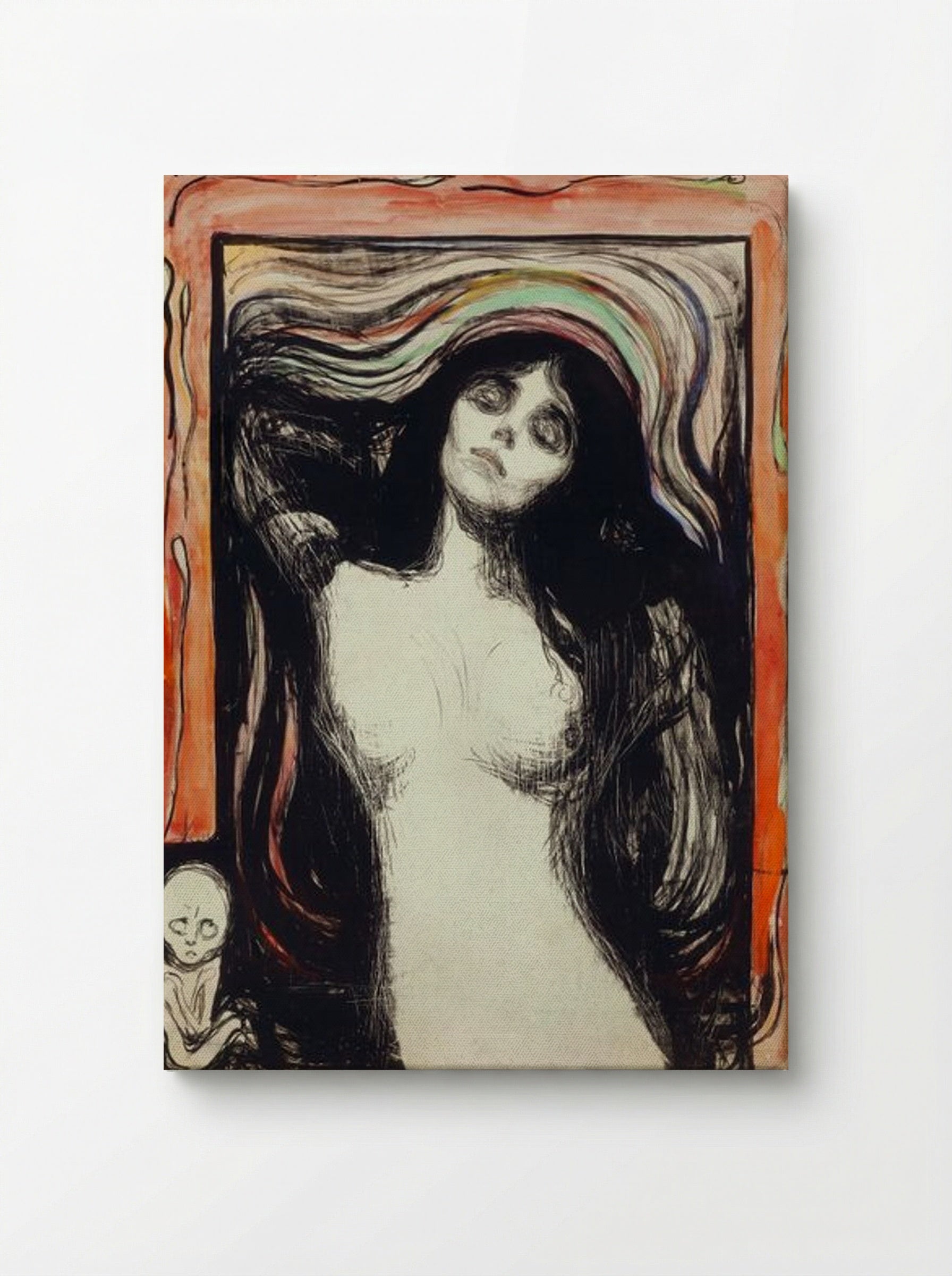 Madonna - Edvard Munch - Canvas