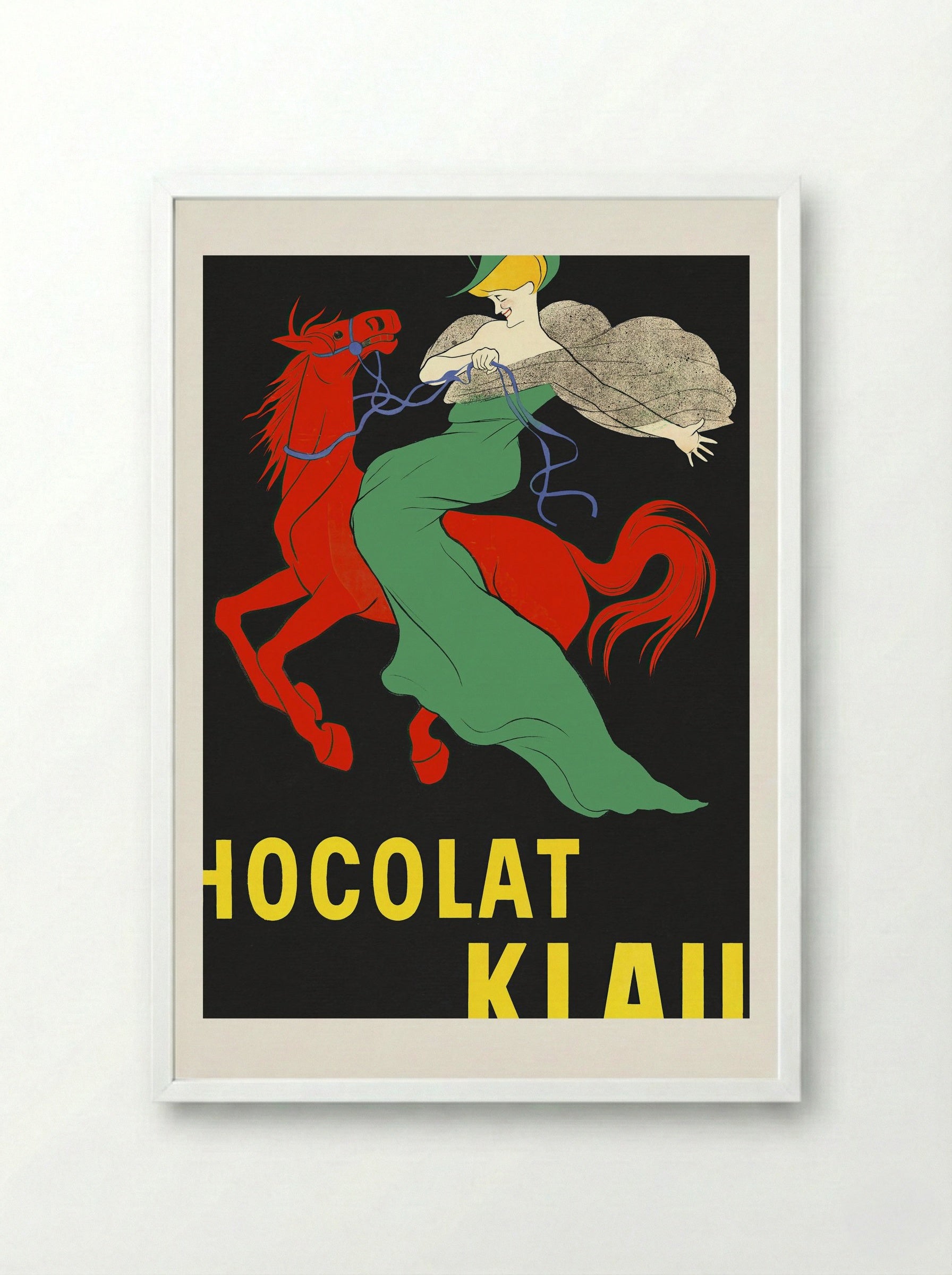 Chocolat Klaus - Leonetto Cappiello - Framed Print White