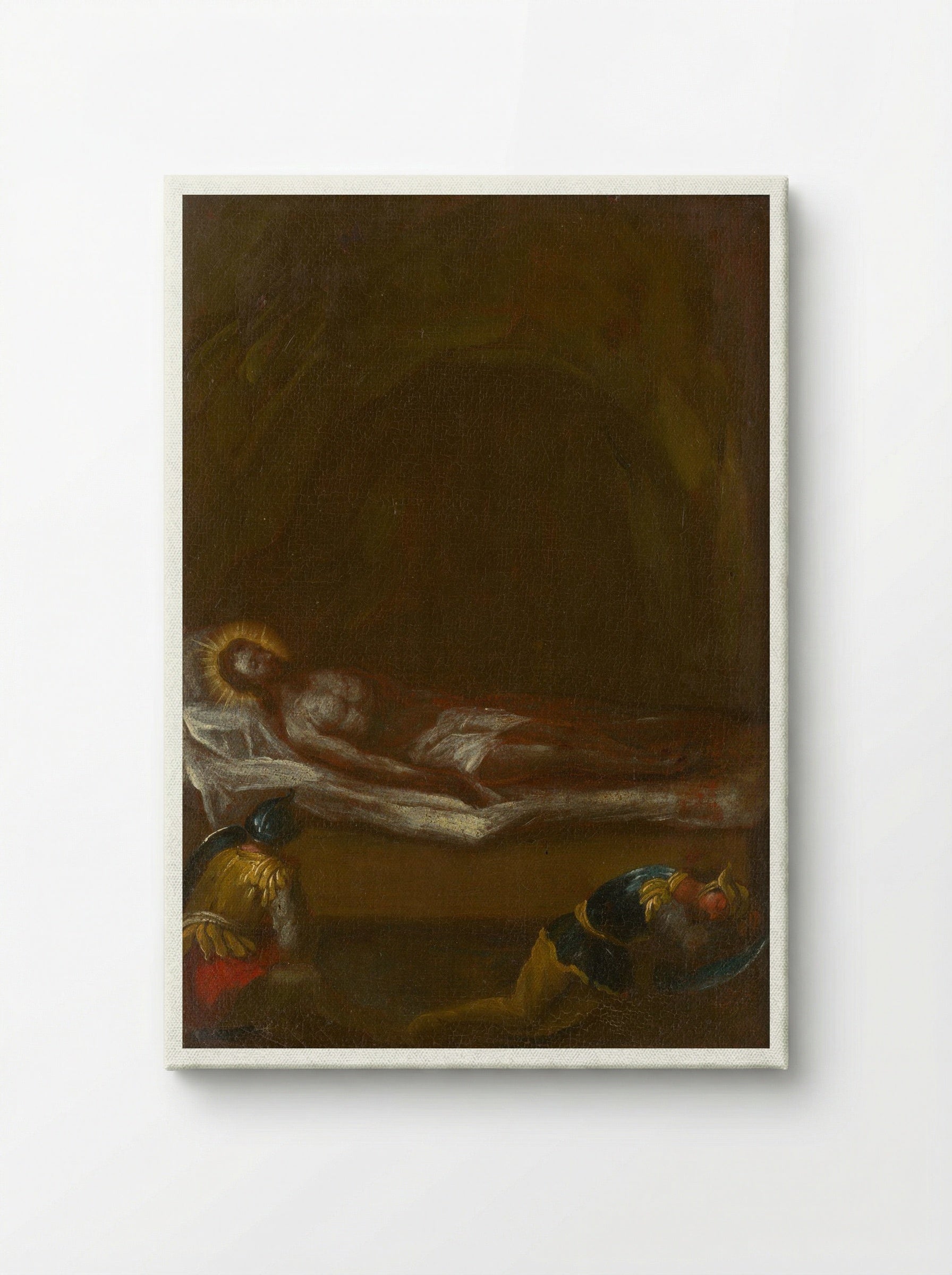 Jesus is Laid in the Tomb - Fine Art Print - Canvas