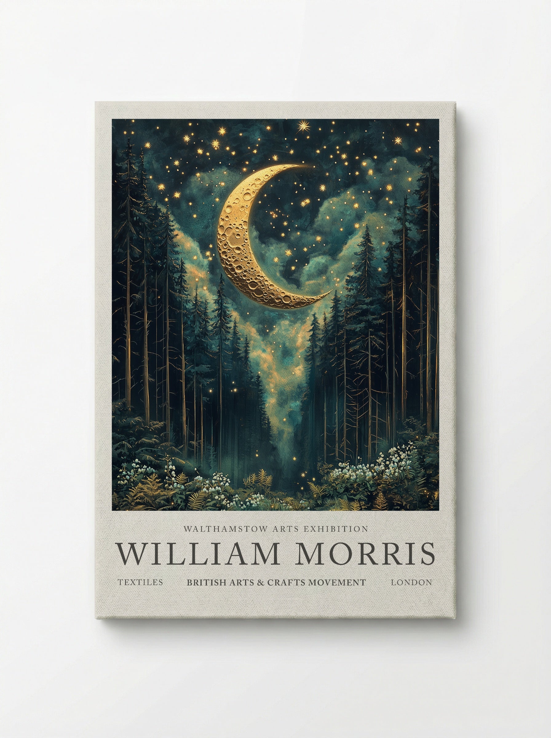 Crescent Canopy - William Morris