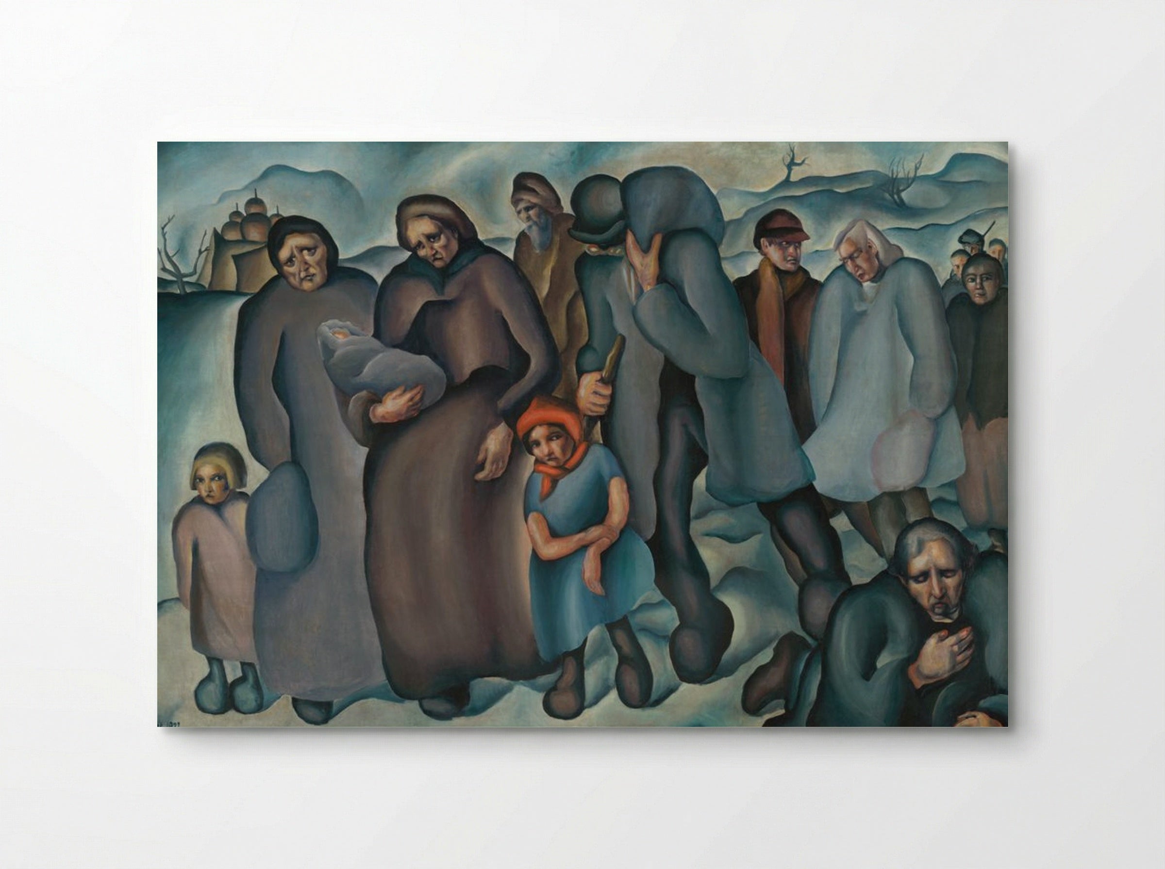 Refugees - Konstantin Bauer - Poster