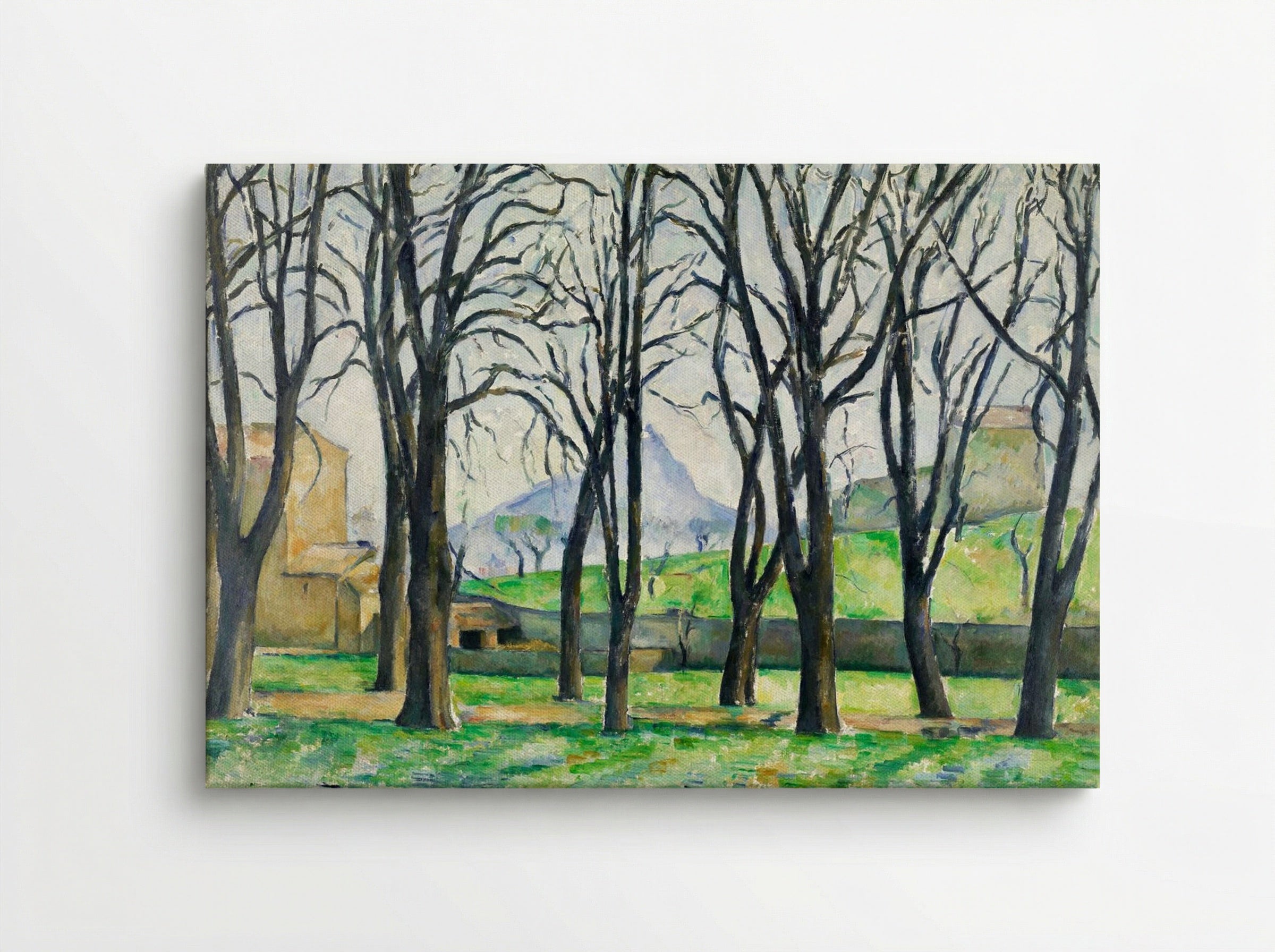 Chestnut Trees at Jas de Bouffan - Paul Cézanne - Canvas