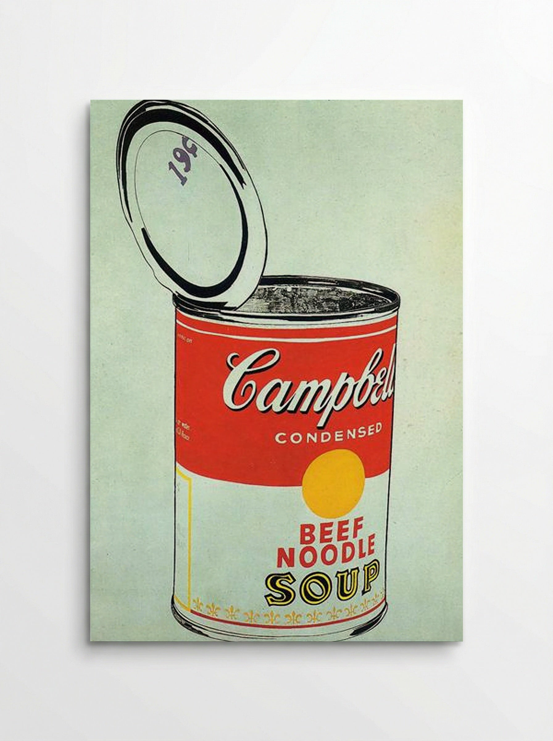 Big Campbell's Soup Can 19c (Beef Noodle) - Andy Warhol - Poster