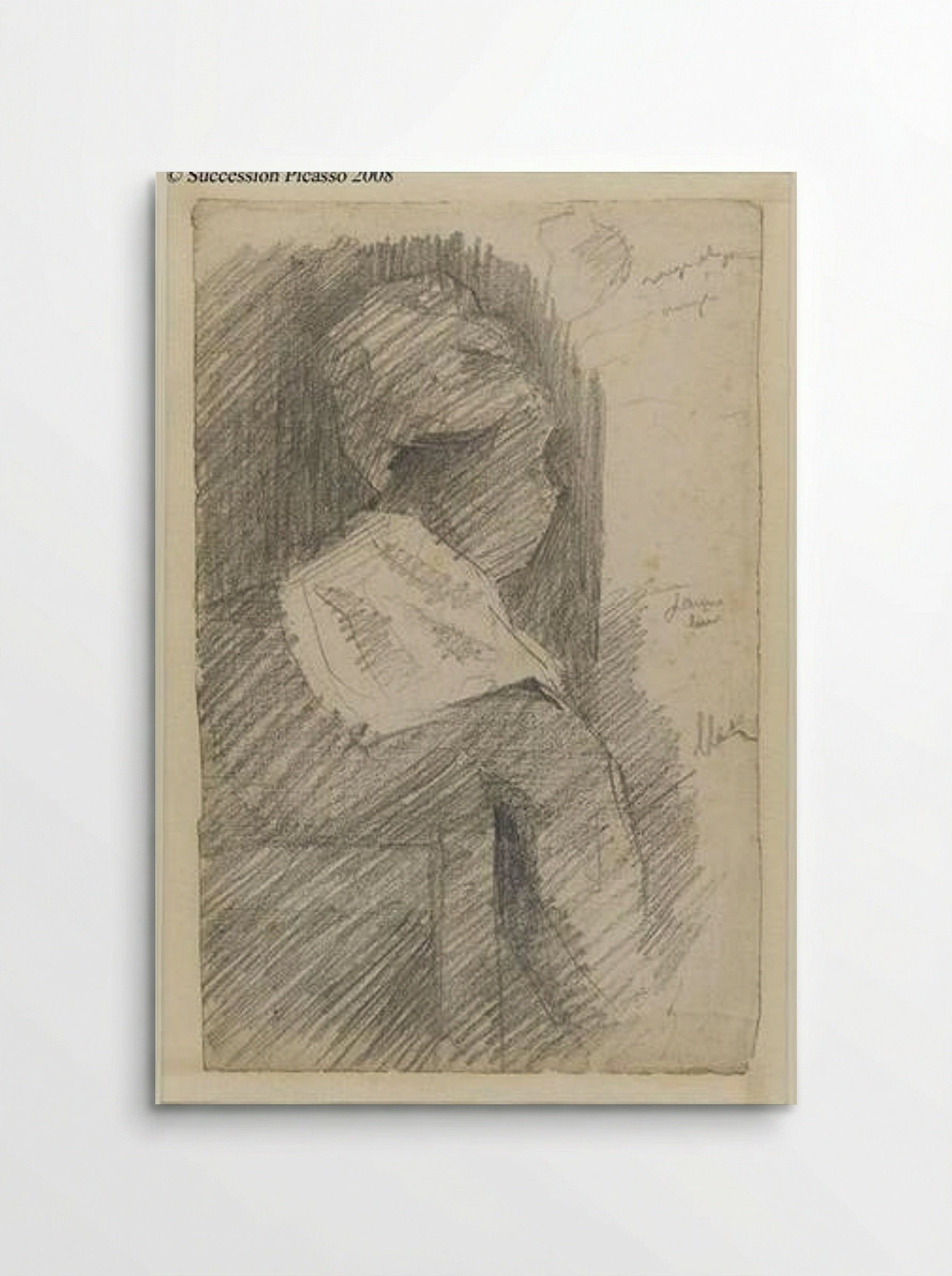 Study of a Woman from Behind - Pablo Picasso - Poster