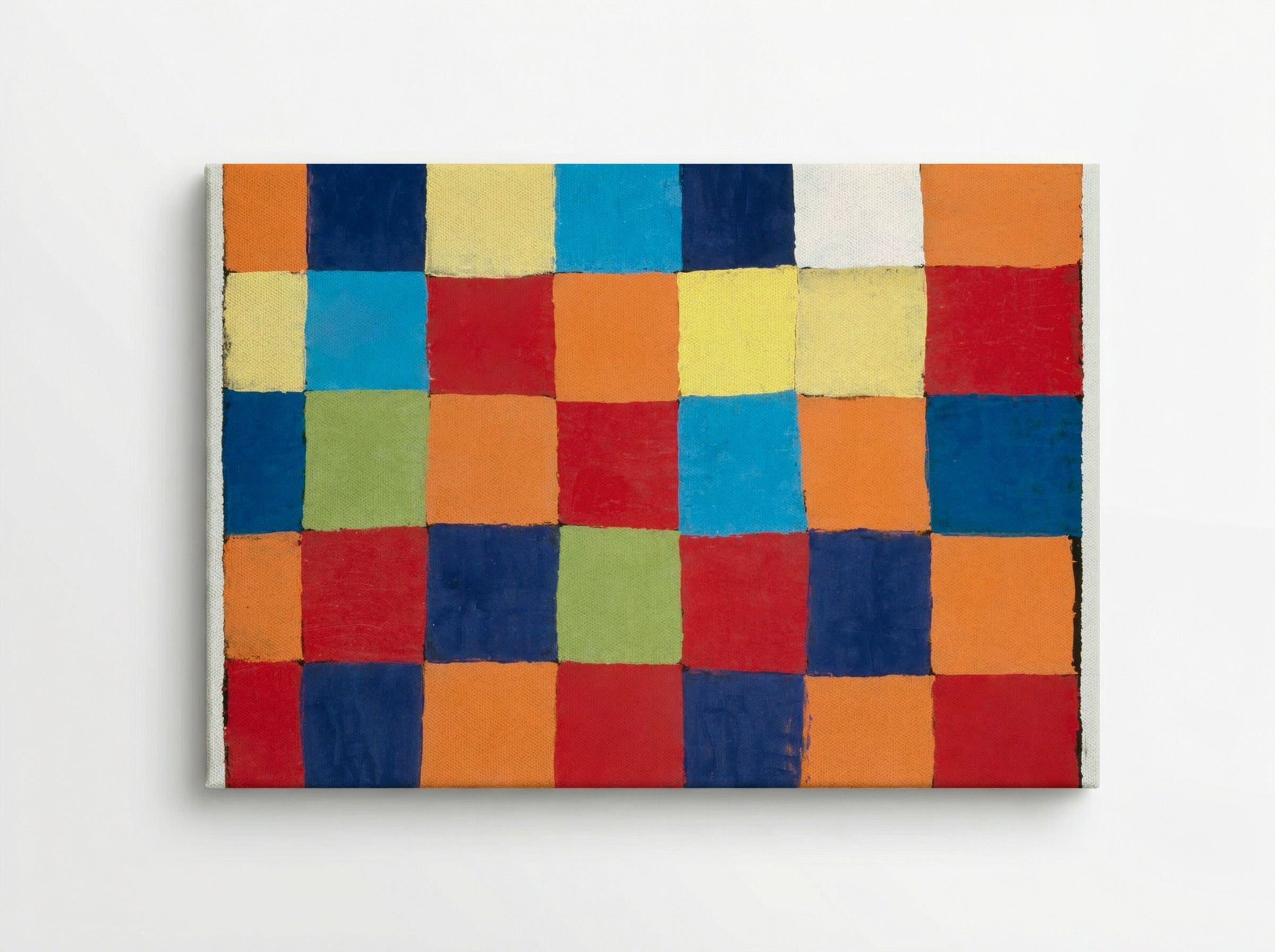 Colour Chart - Paul Klee - Canvas