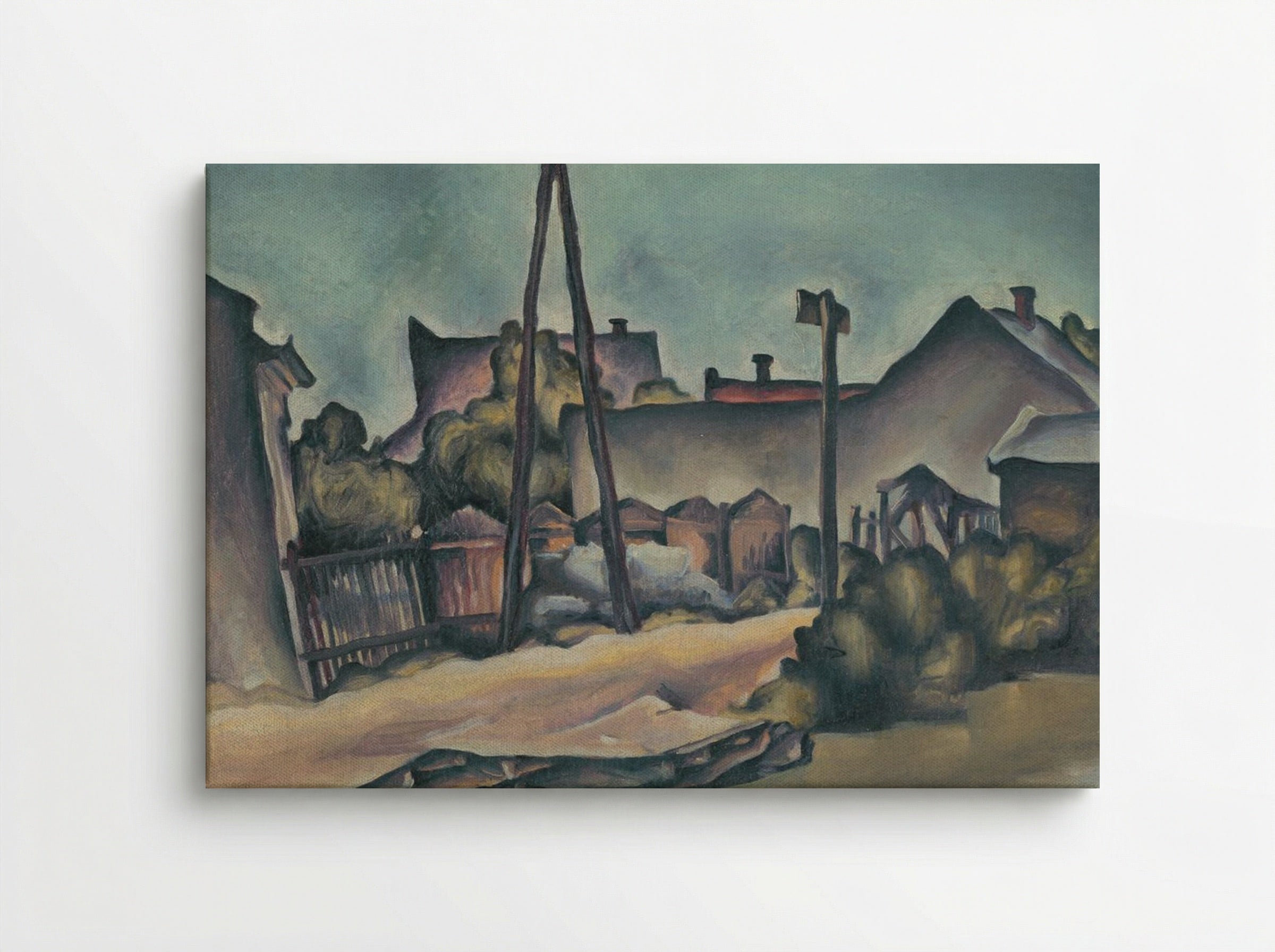 On the Outskirts of Kostroma - Konstantin Bauer - Canvas