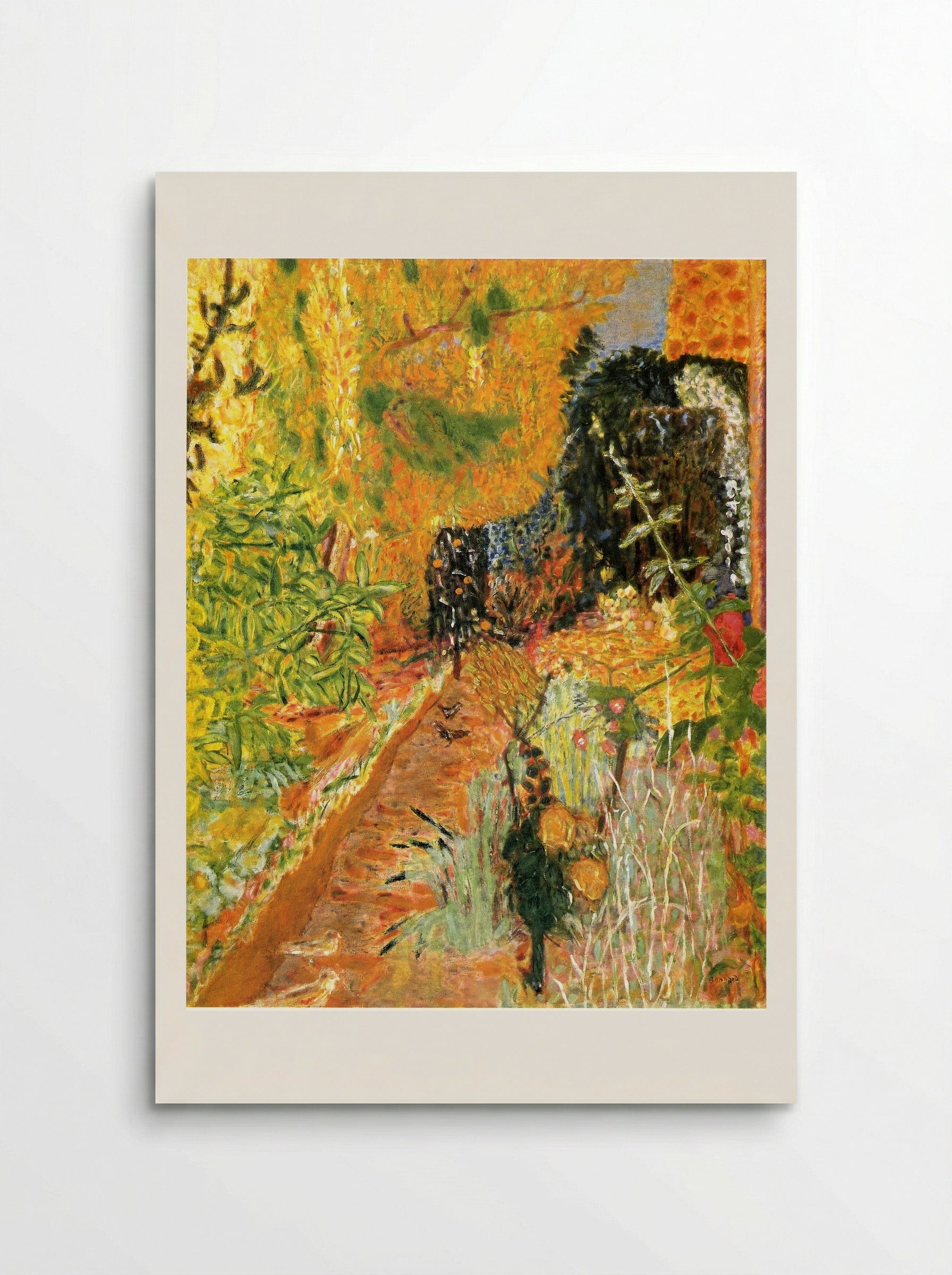 The Garden - Pierre Bonnard - Poster