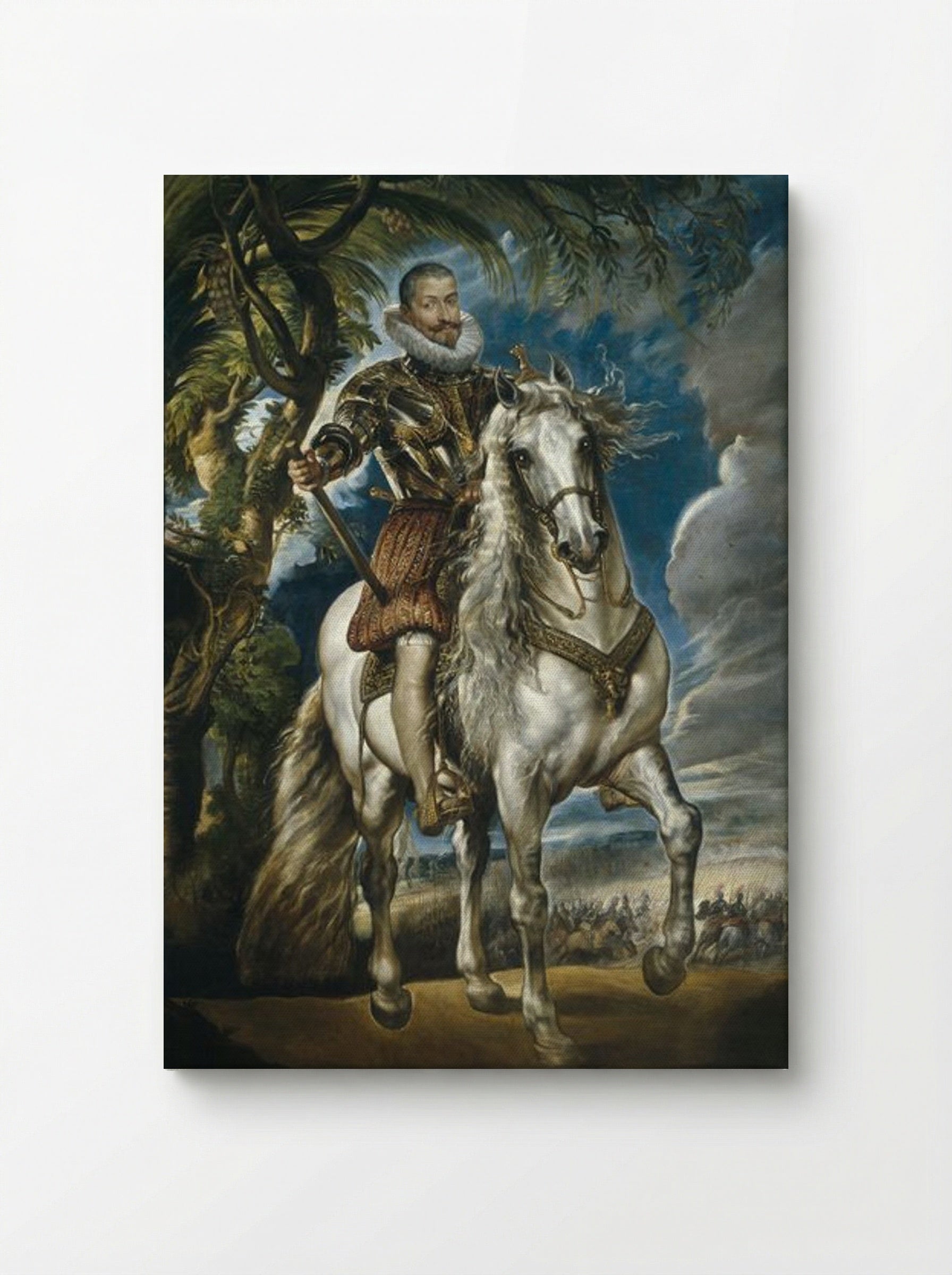 Equestrian Portrait of the Duke of Lerma - Peter Paul Rubens - Canvas