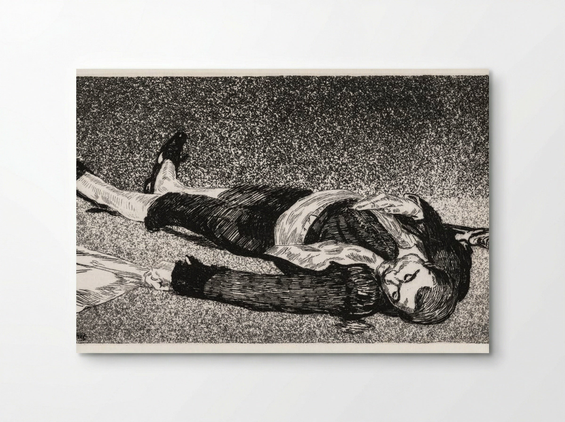 The Dead Toreador - Édouard Manet - Poster