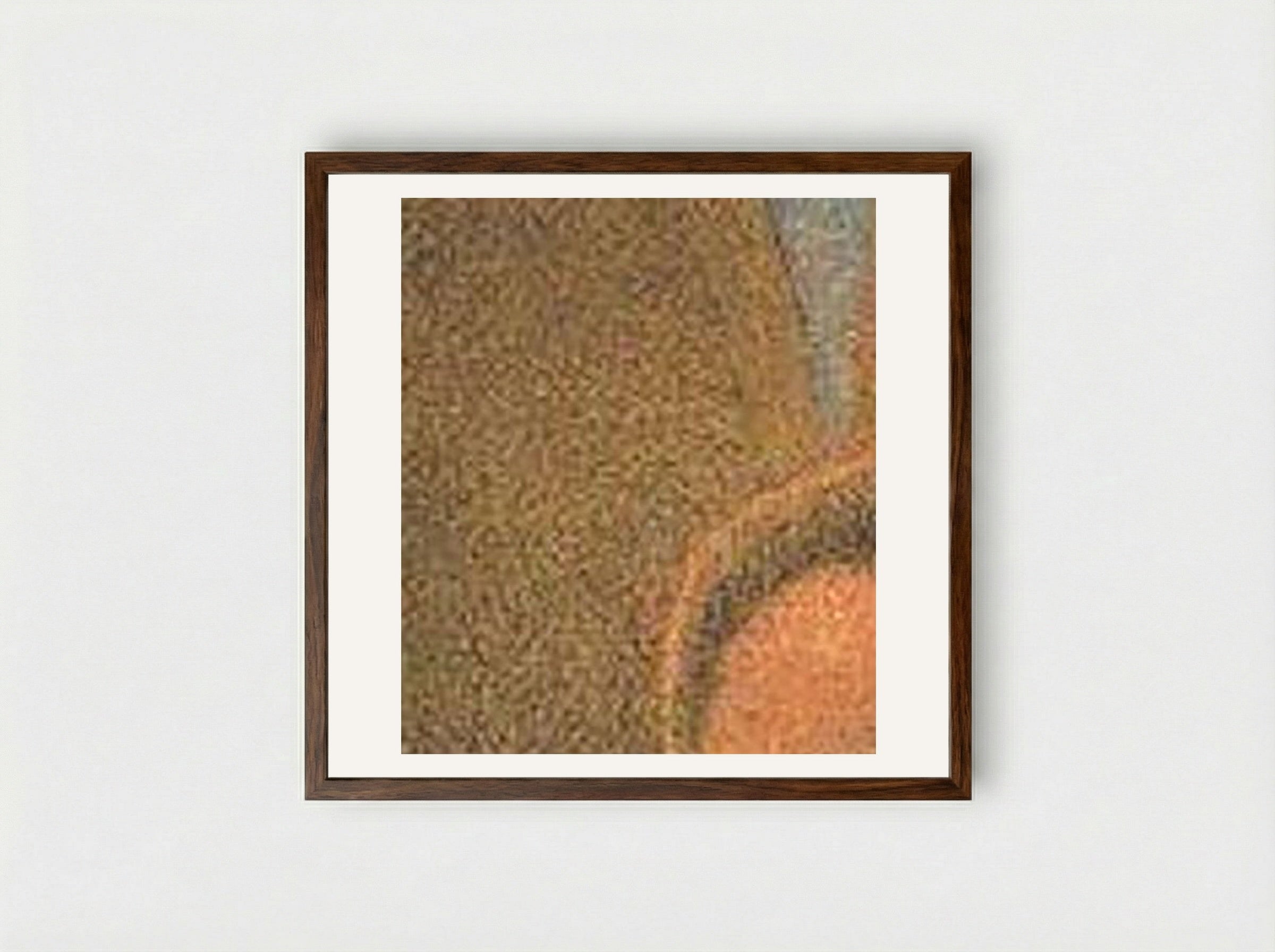 Return From Bohemia - Grant Wood - Framed Print Dark Wood