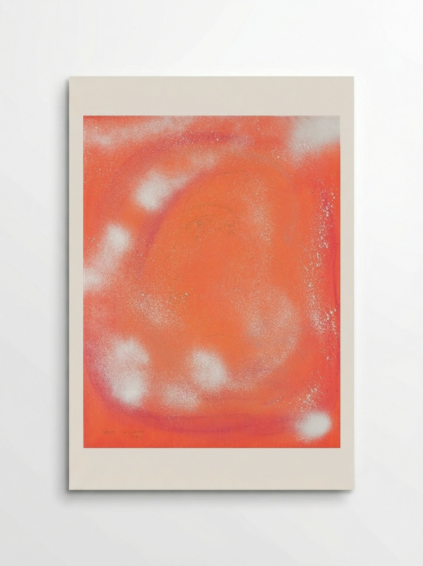 Woman in the Wind - Yayoi Kusama - Poster