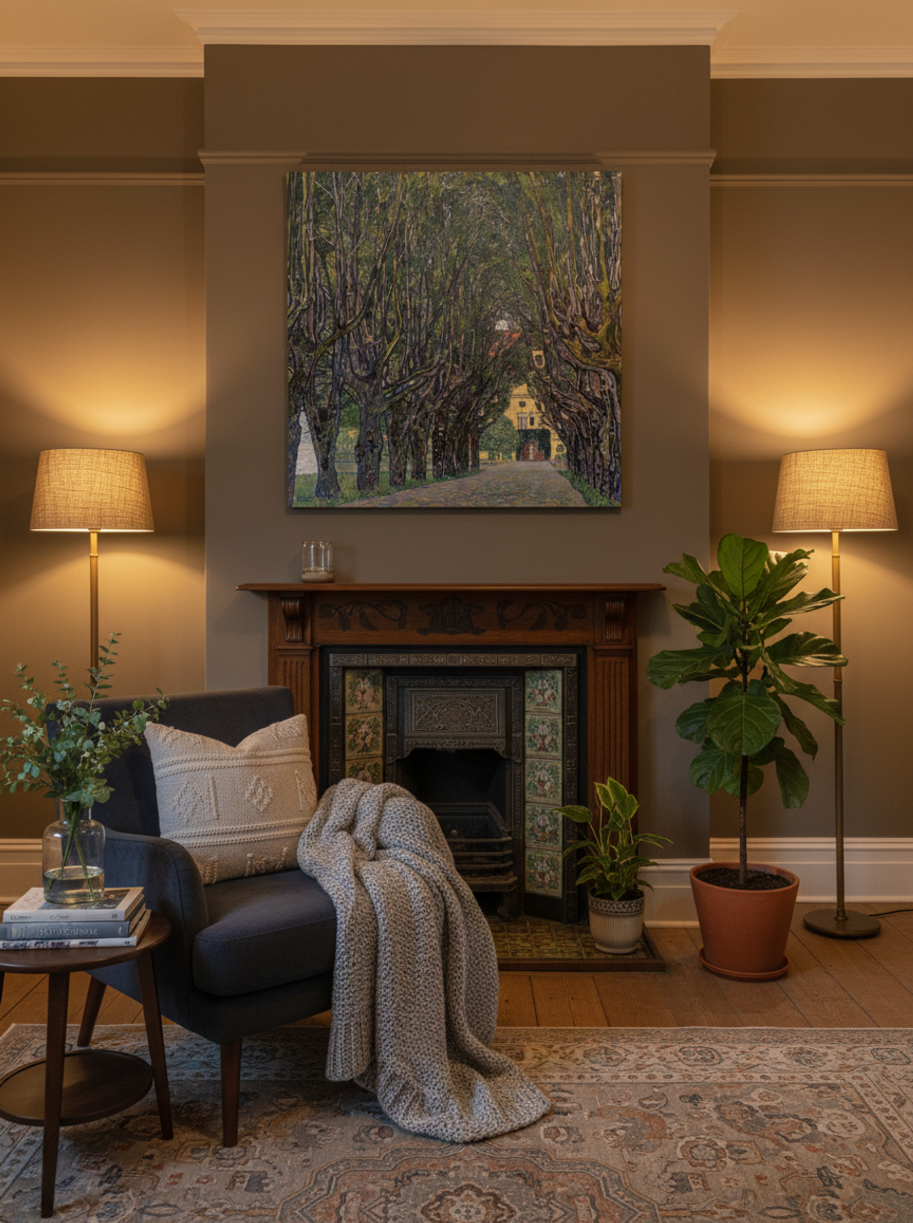 Avenue at Schloss Kammer - Gustav Klimt - Lifestyle