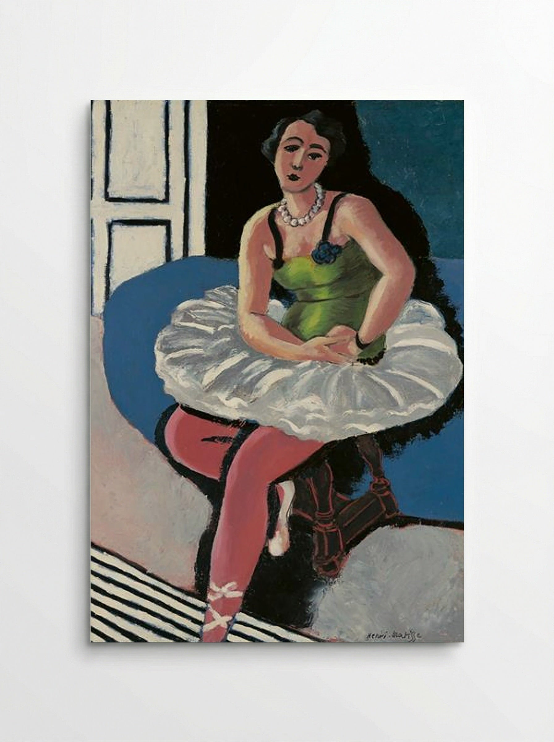 Ballet Dancer Seated on a Stool - Henri Matisse - Poster