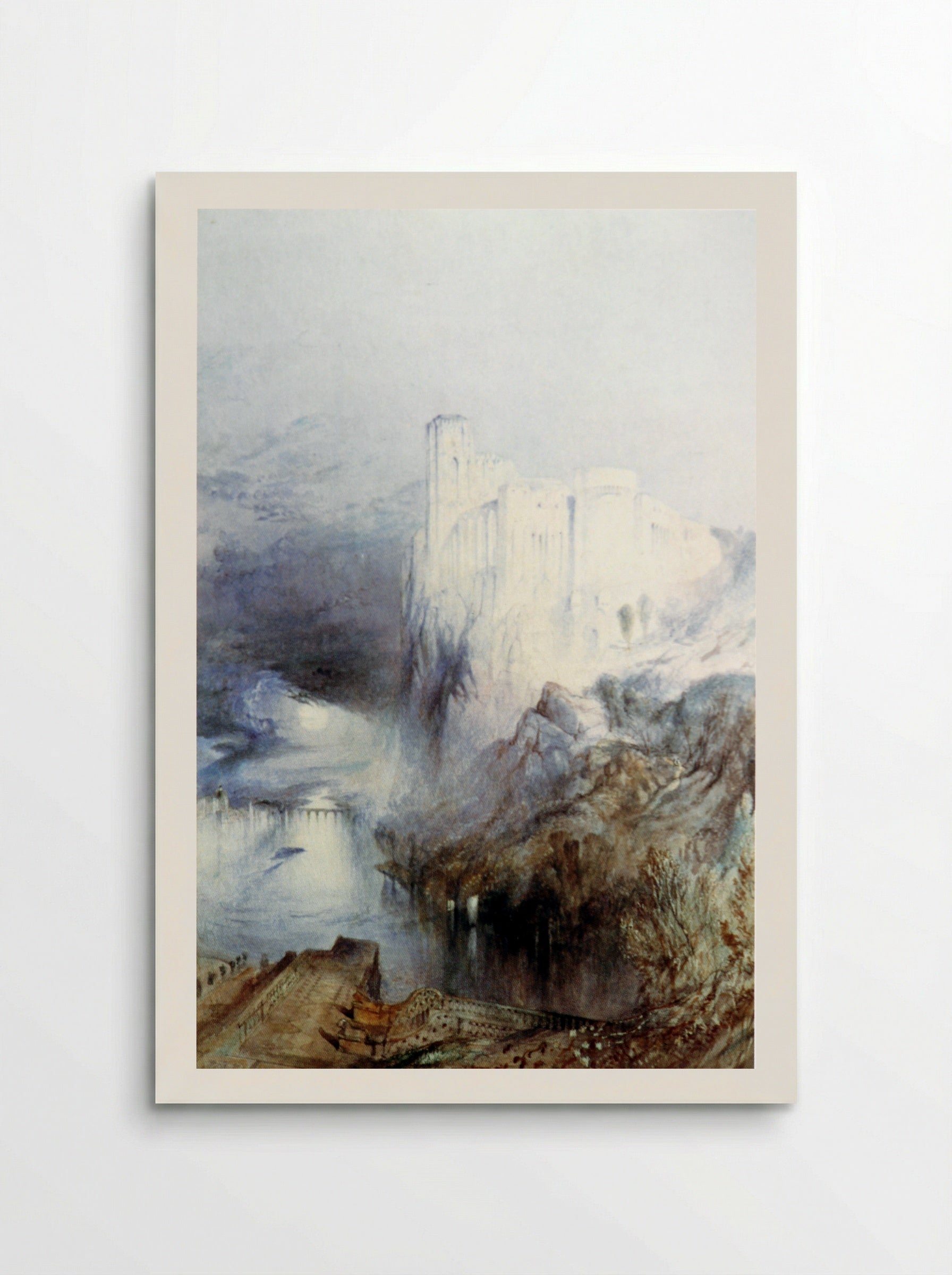 Château d'Amboise - Joseph Mallord William Turner - Poster